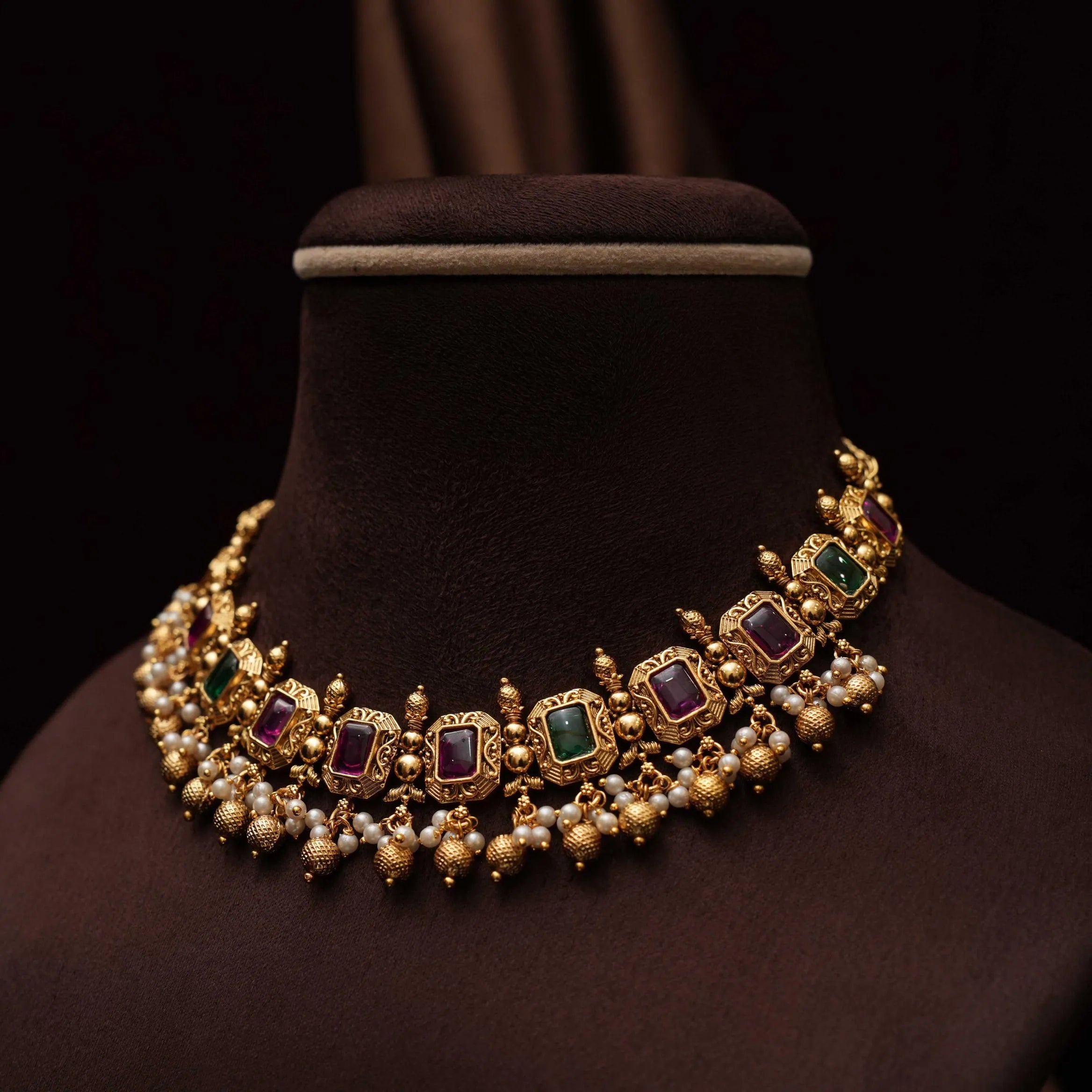 Manjari Antique Necklace