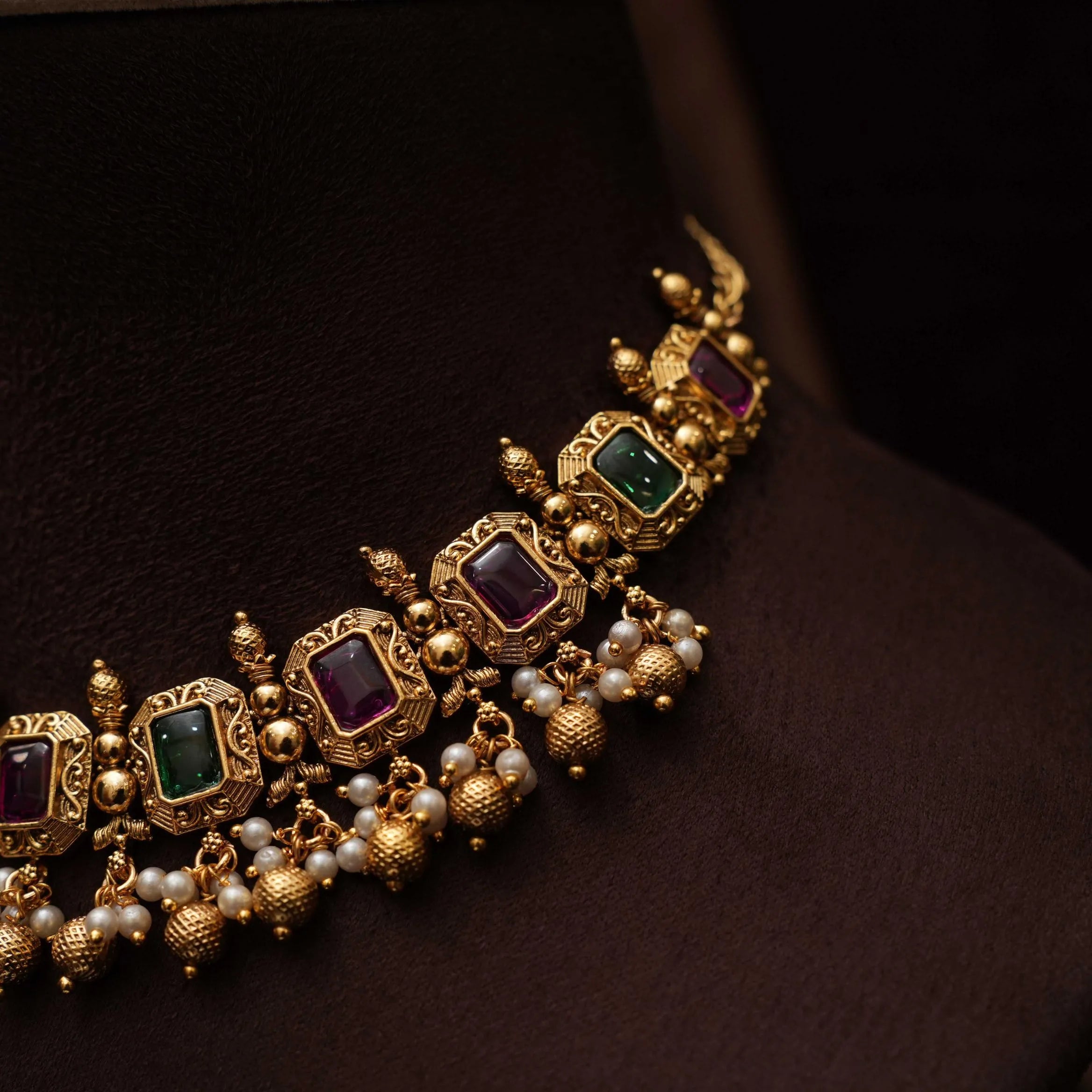 Manjari Antique Necklace