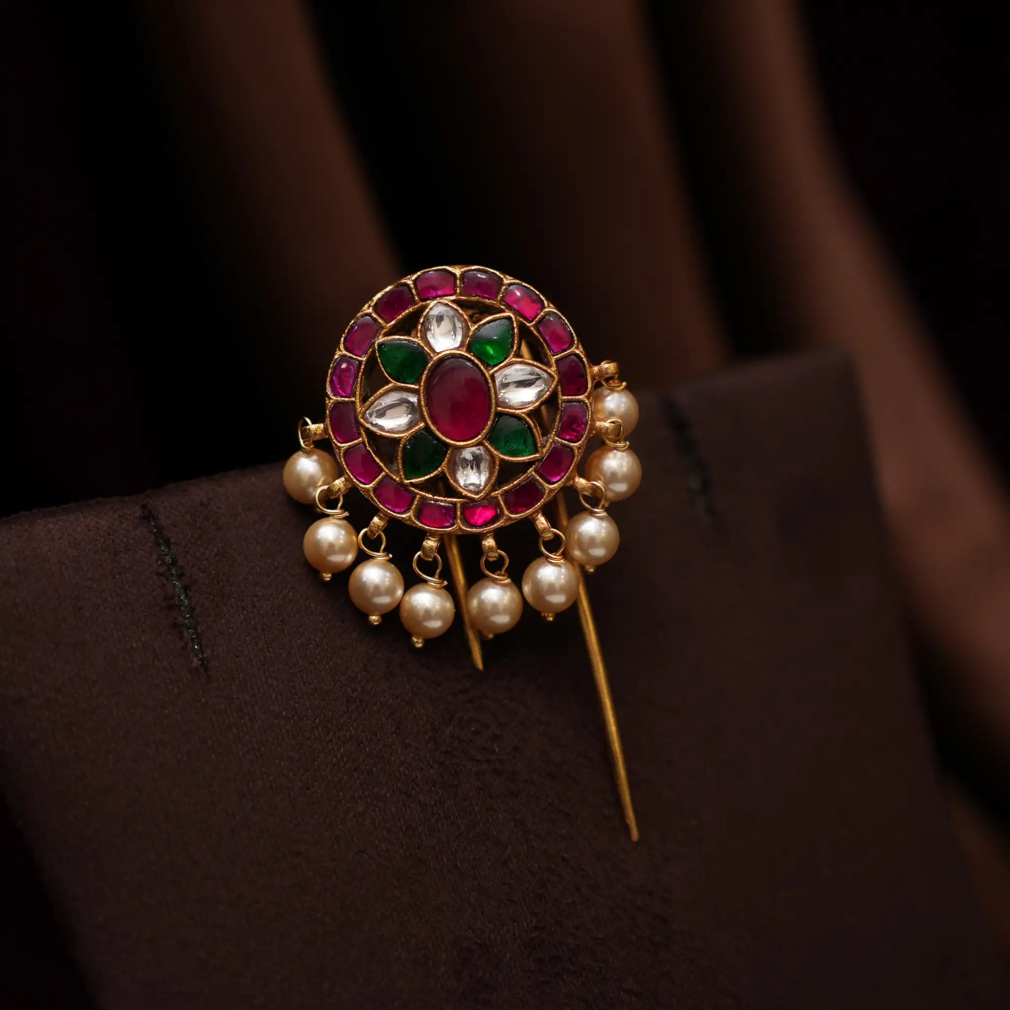 Marya Silver Hair Pin