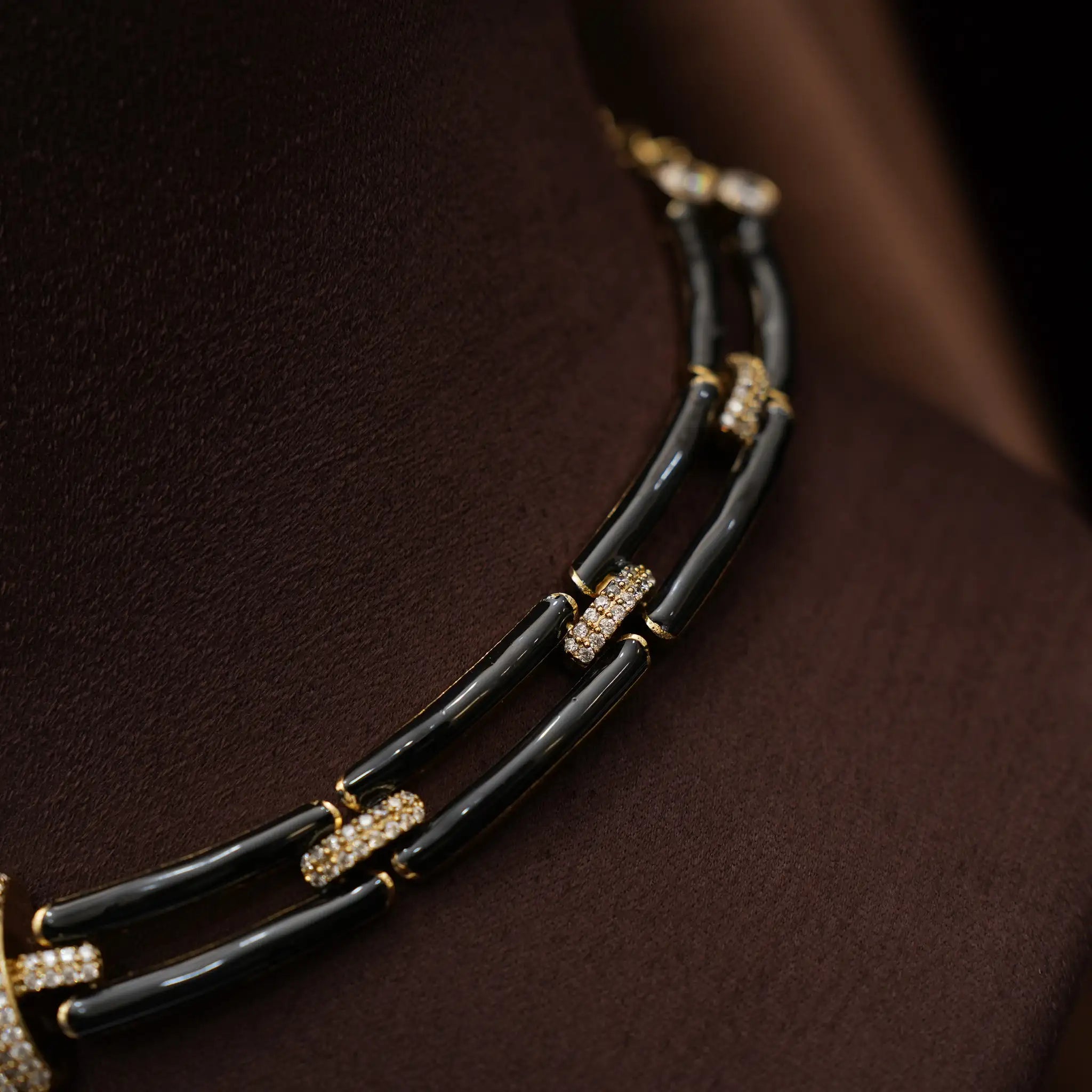 Matilda Statement Necklace - Purple