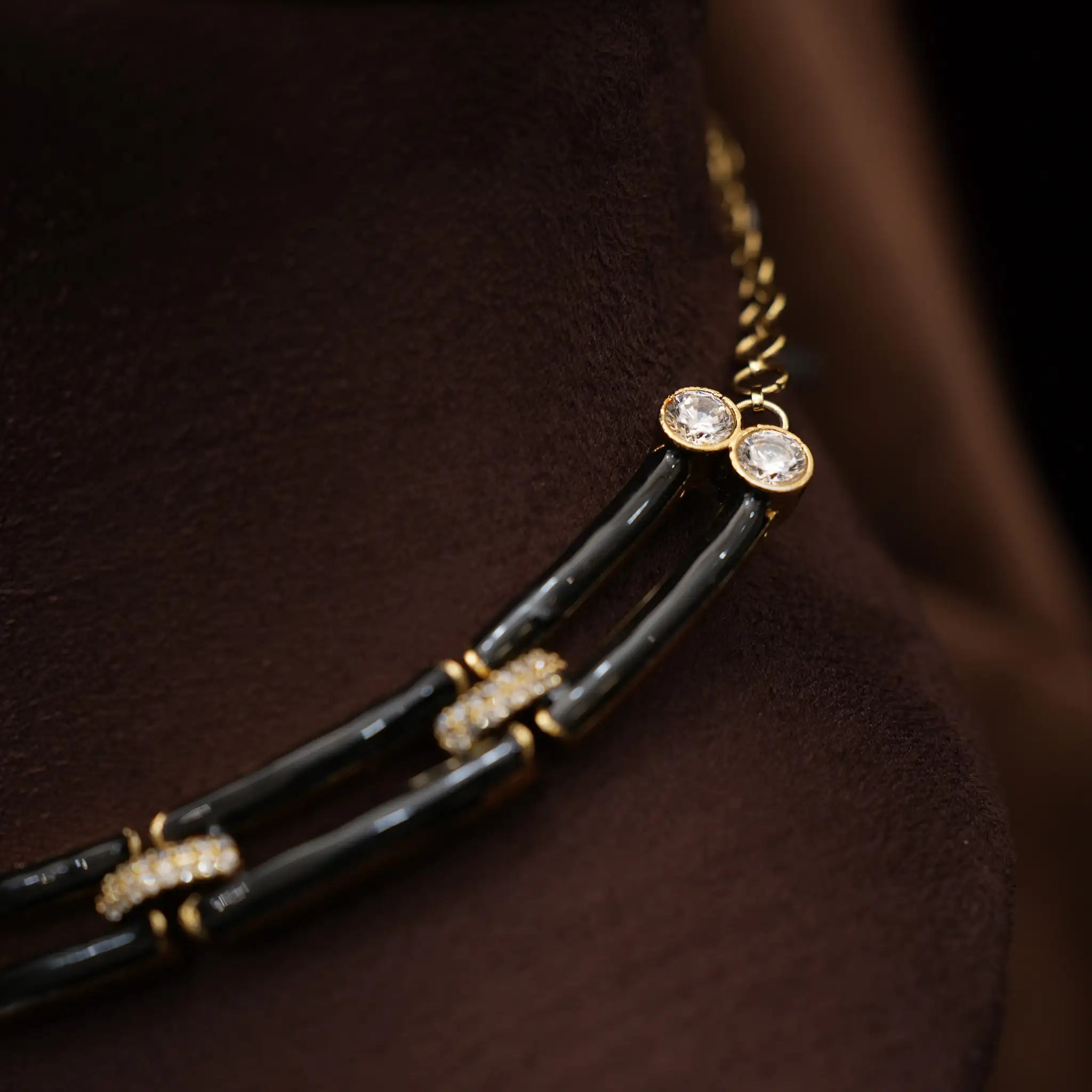Matilda Statement Necklace - Purple
