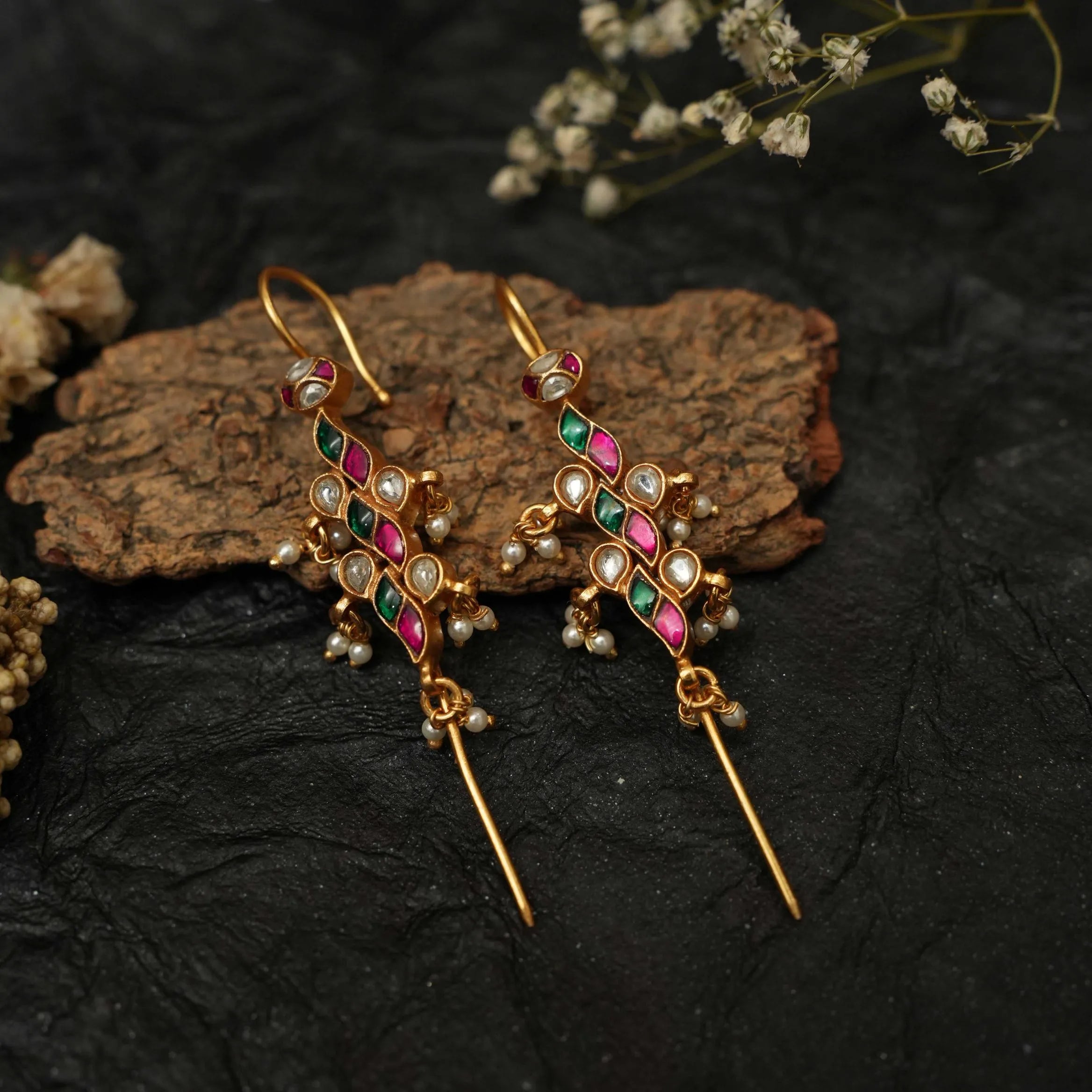 Mayuri Silver Bugadi Ear Cuff