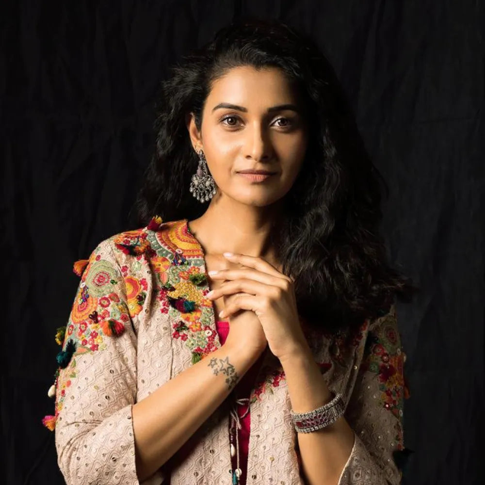 Medha Silver Earrings