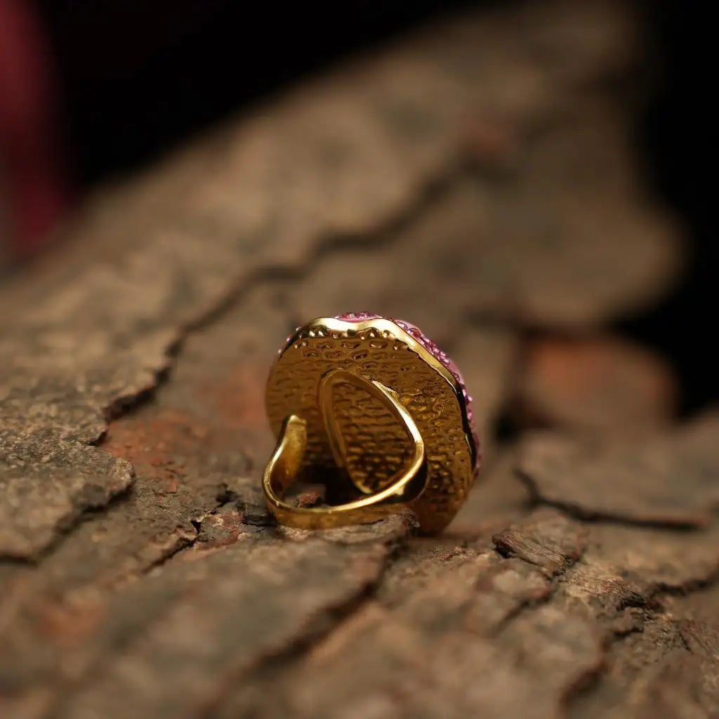 Mevika Zircon Necklace - Pink