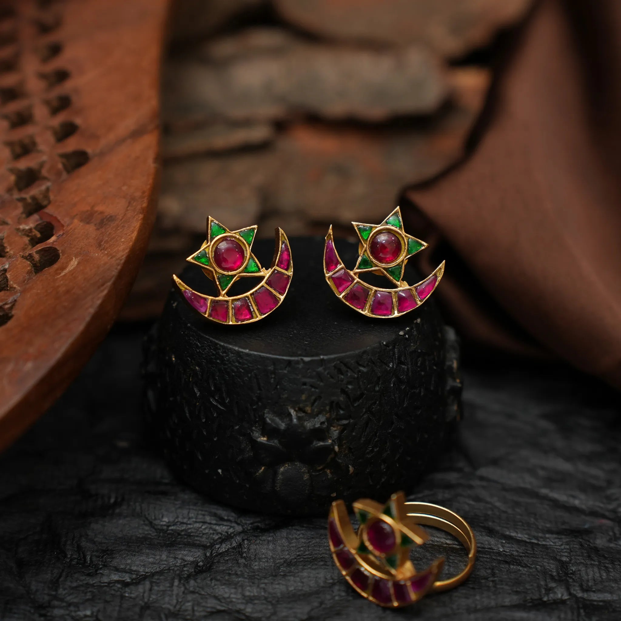 Millie Chand Polki Set