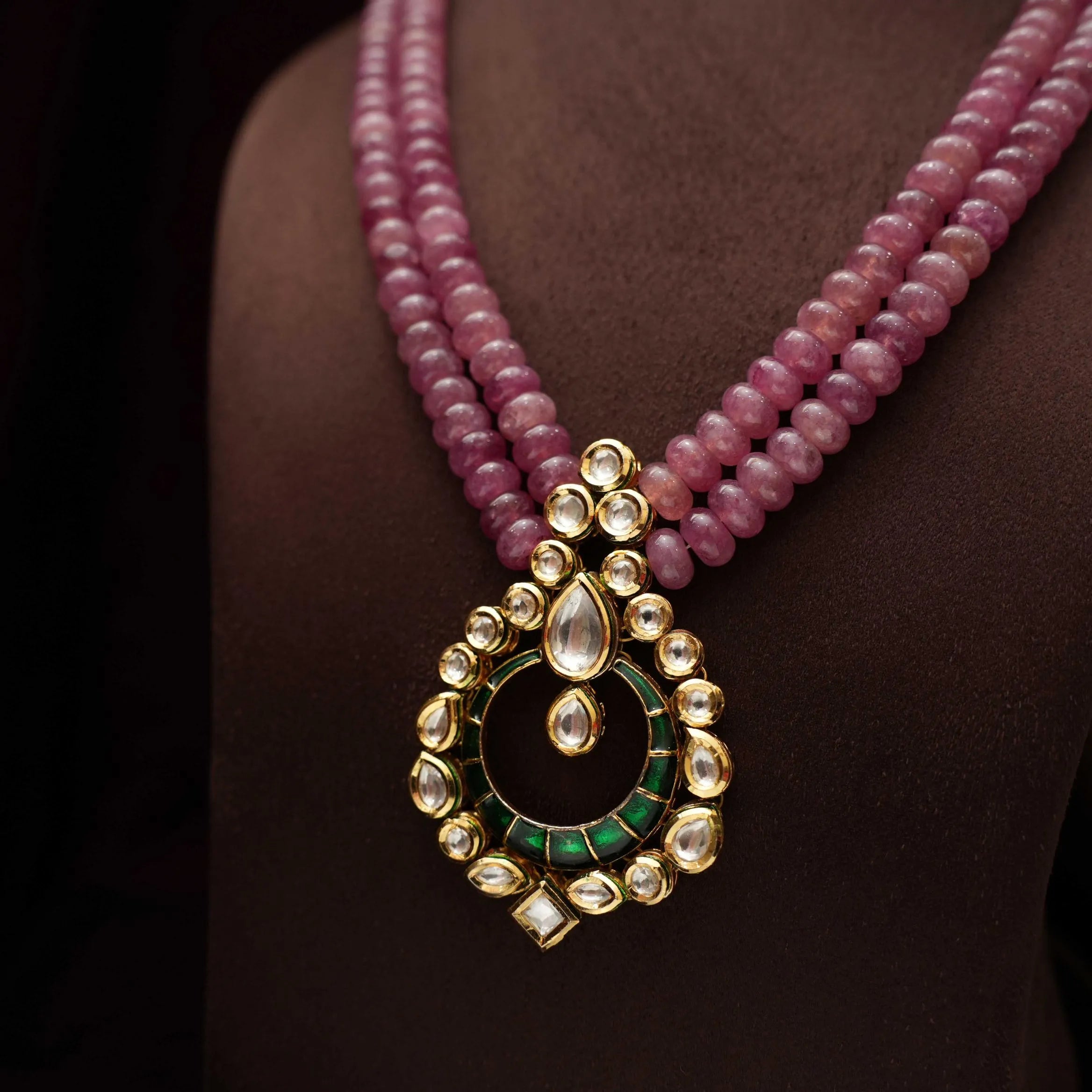 Miriam Beaded Kundan Necklace