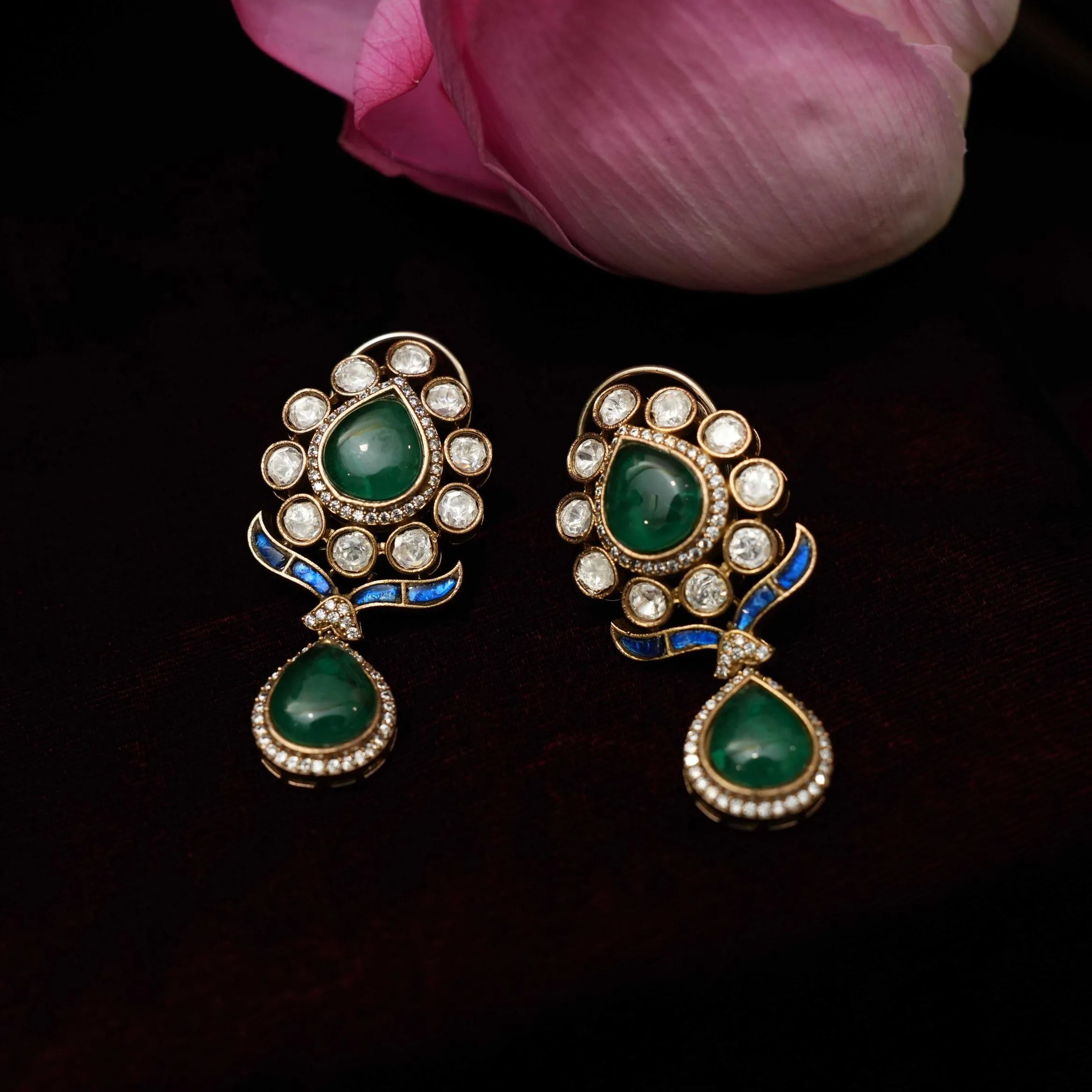 Mishti Victorian Polki Necklace