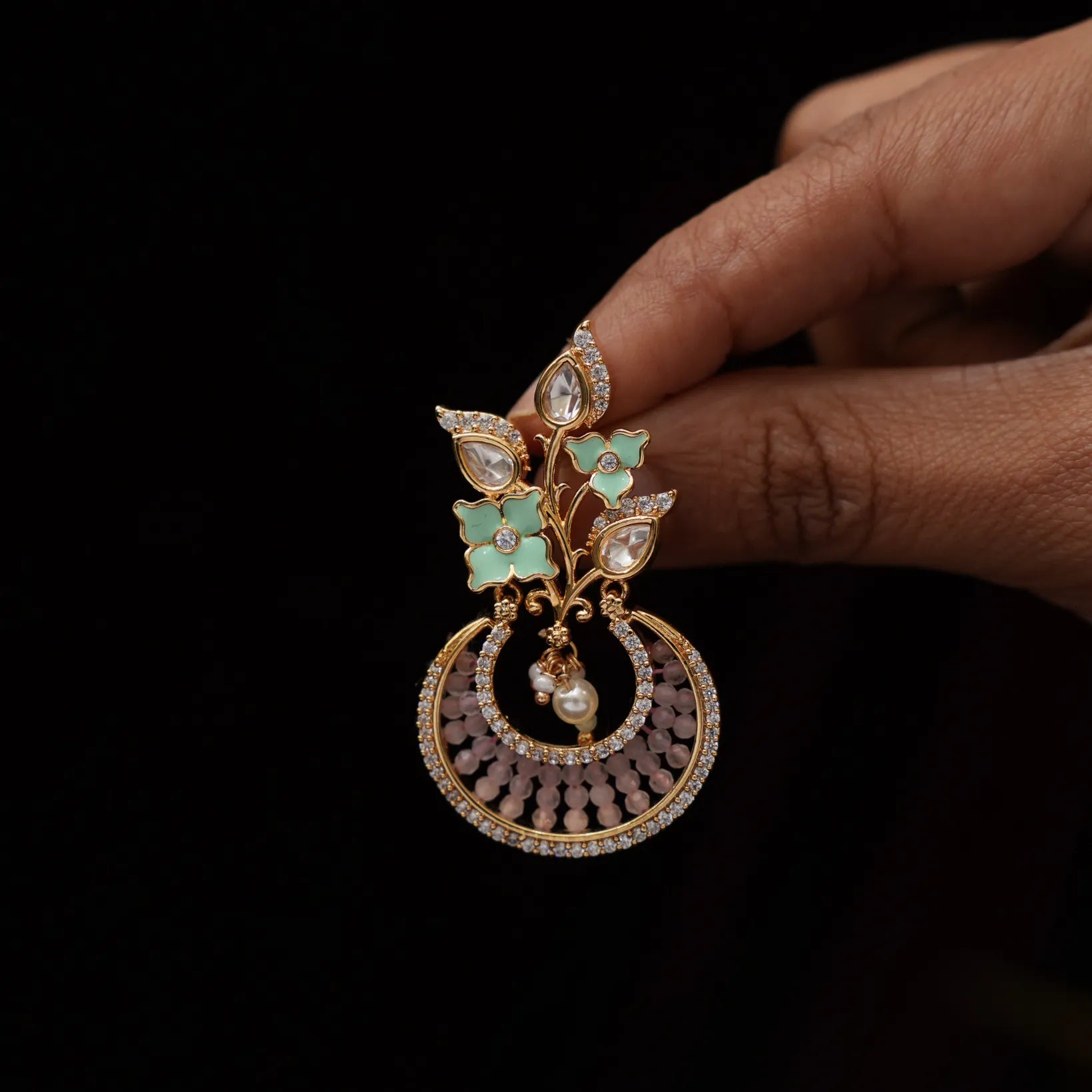 Mithra Polki Earrings