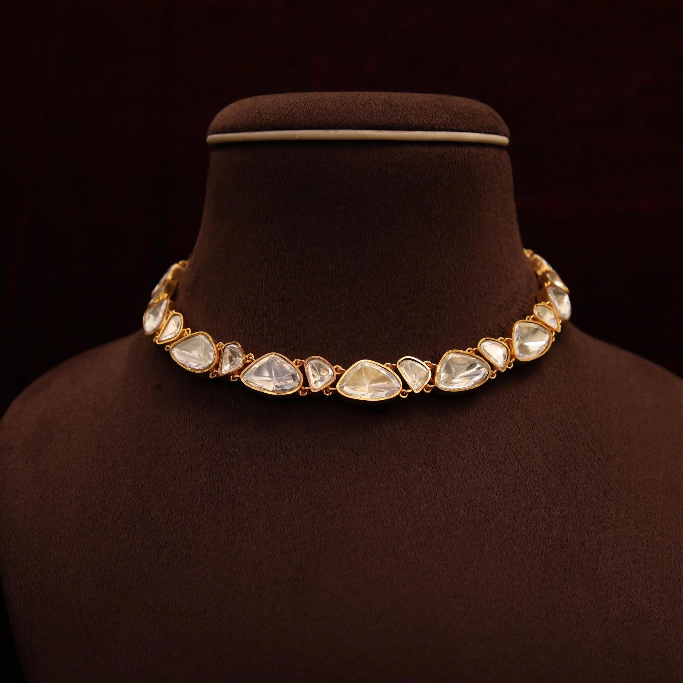Mizhi Kundan Necklace - Rimli Boutique