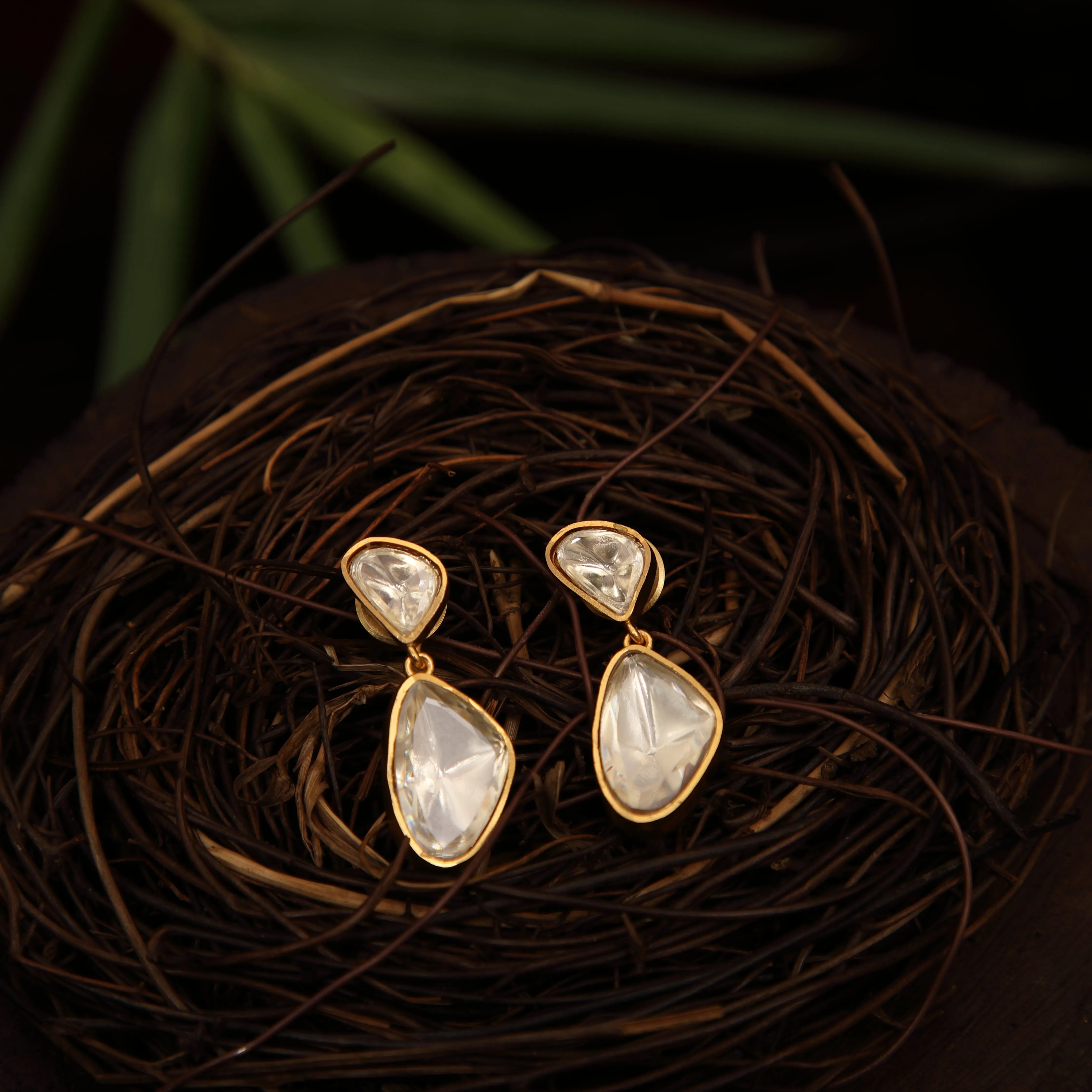 Mizhi Kundan Necklace - Rimli Boutique