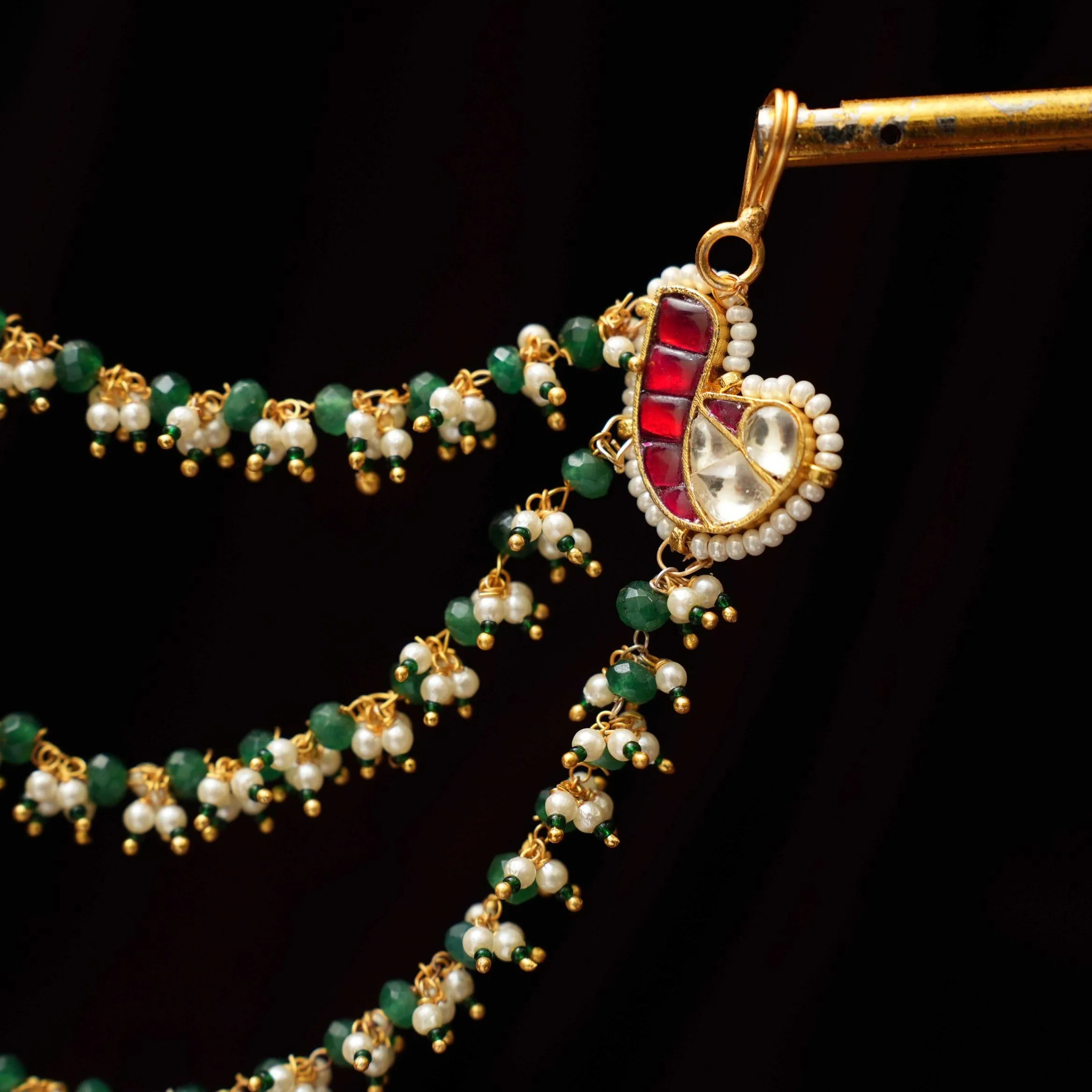 Mizori Polki Ear Chain