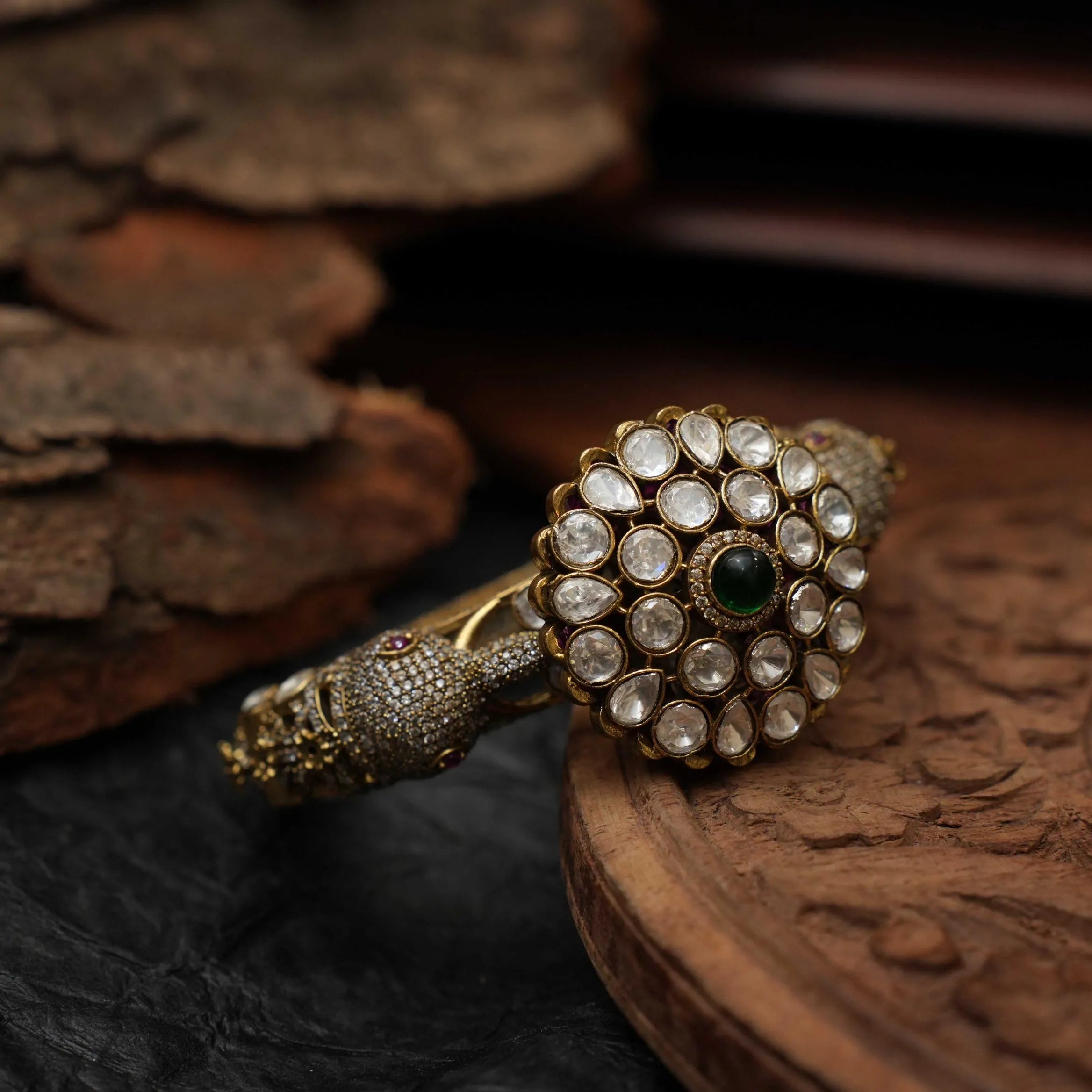 Mourya Victorian Polki Bracelet