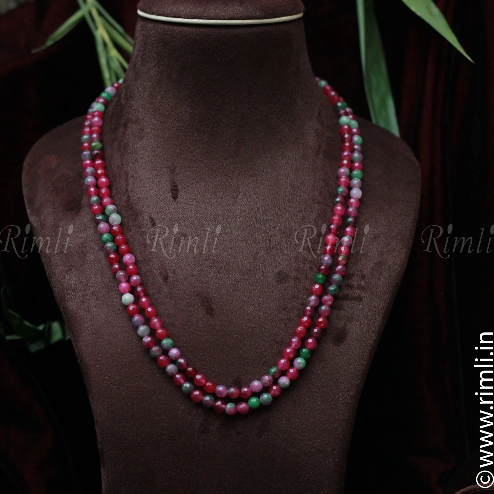 Multi Beaded Necklace - Rimli Boutique