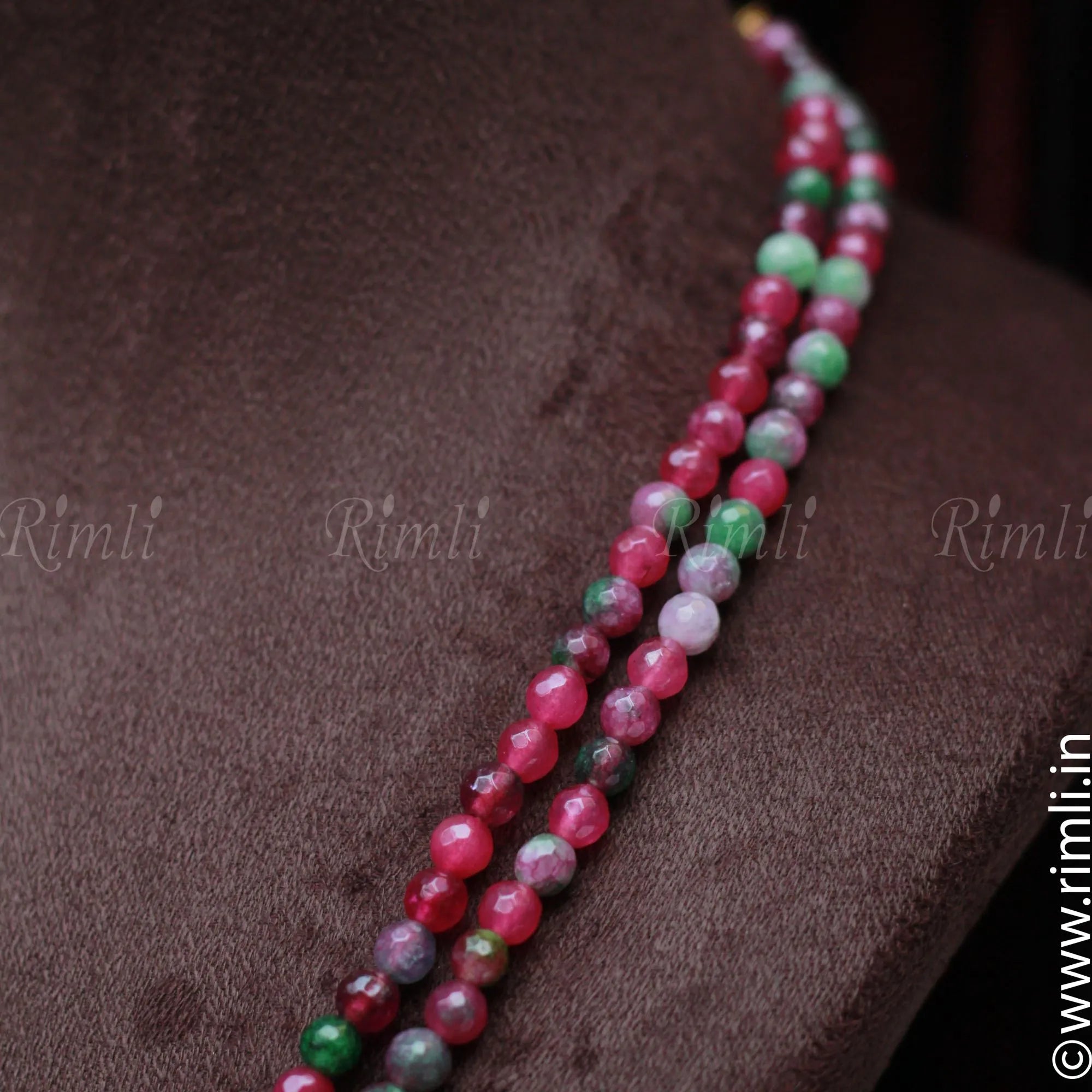 Multi Beaded Necklace - Rimli Boutique
