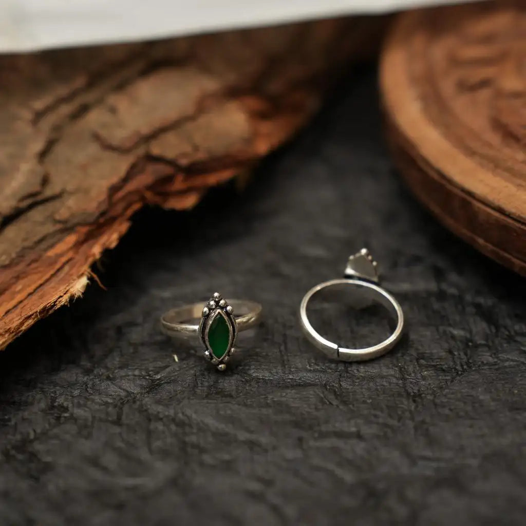 Nachini Silver Toe Ring