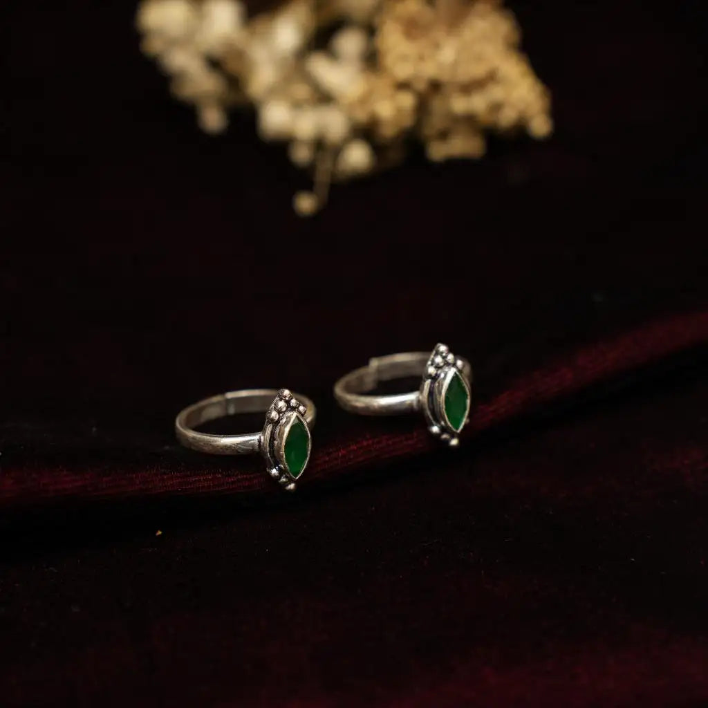 Nachini Silver Toe Ring