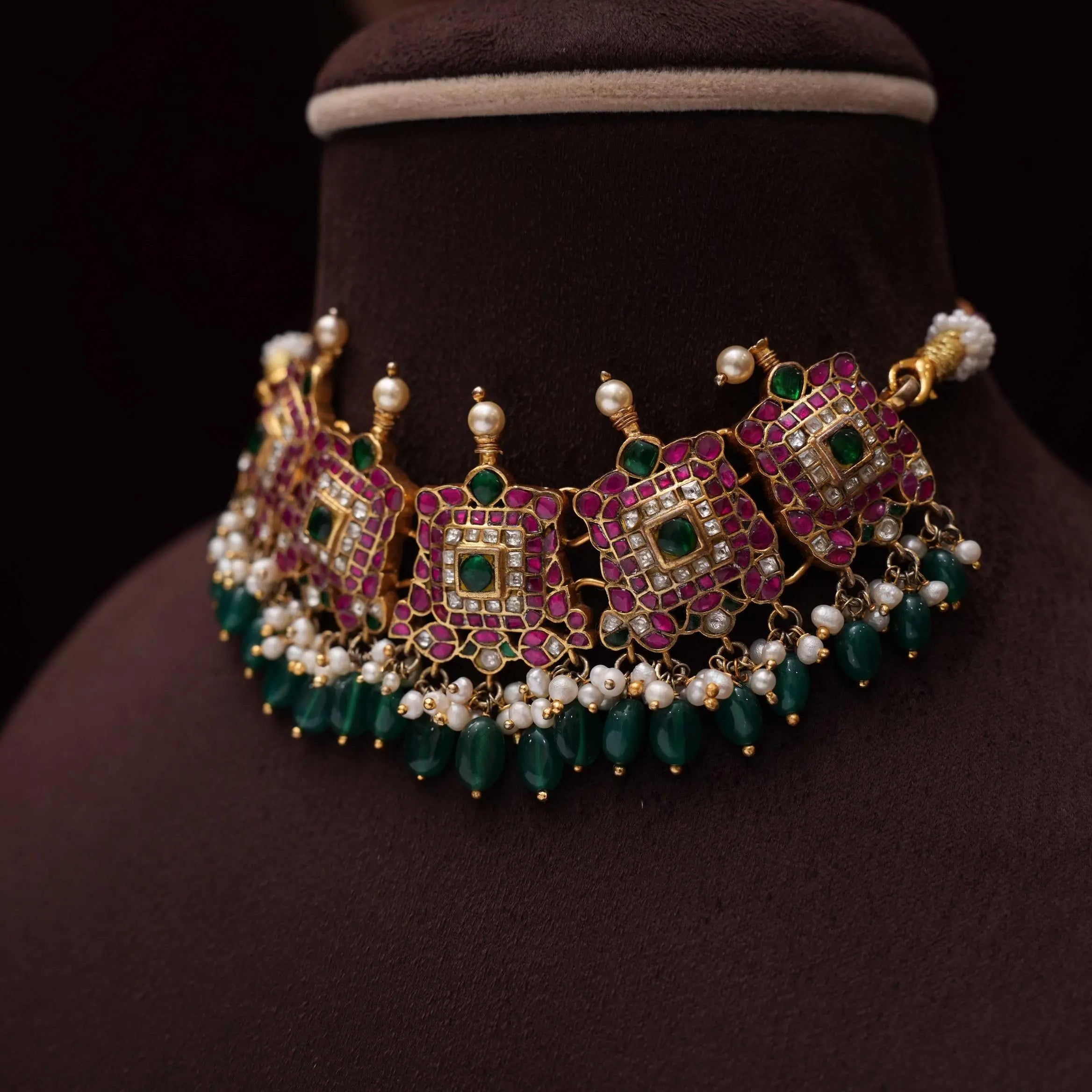 Nakshatra Silver Choker