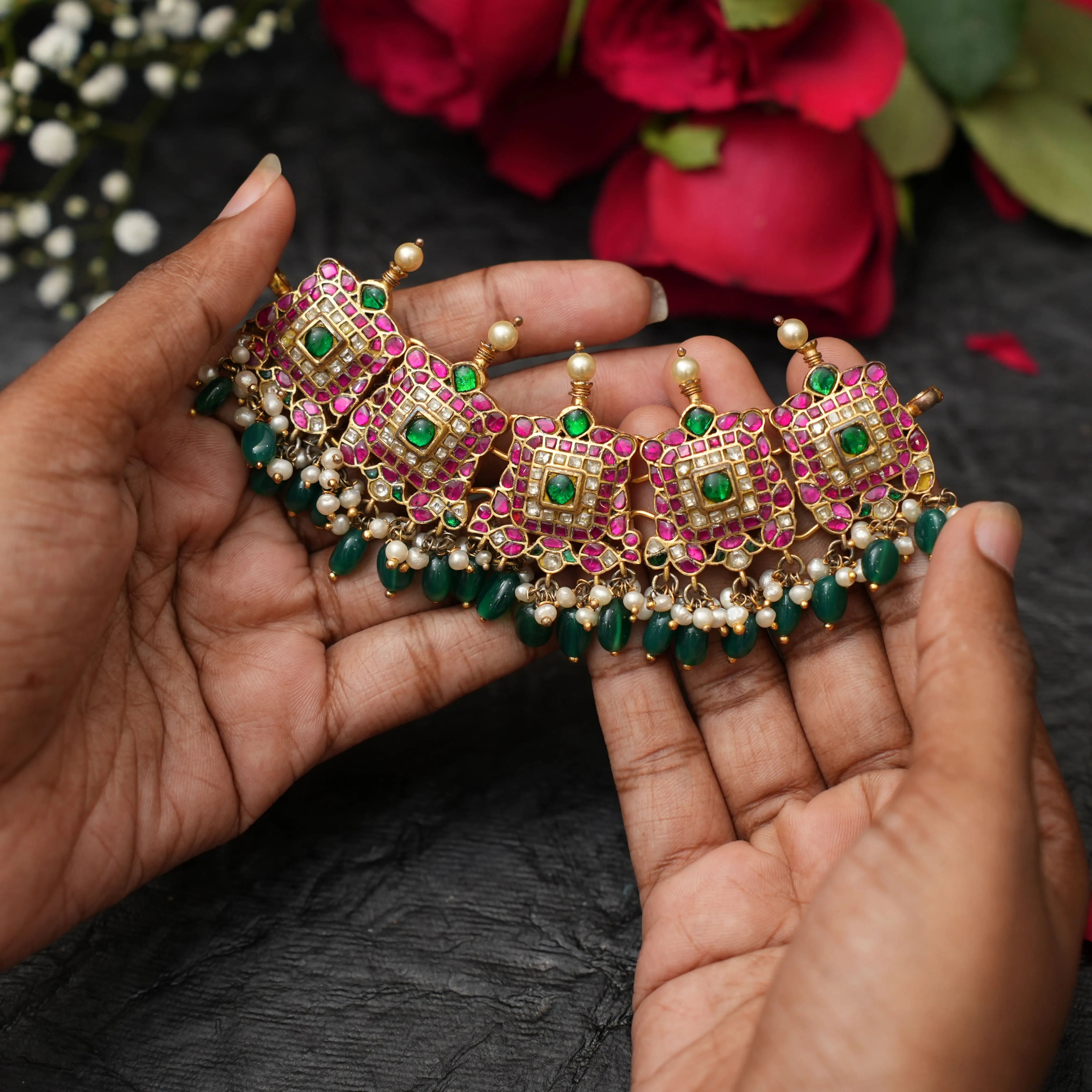 Nakshatra Silver Choker