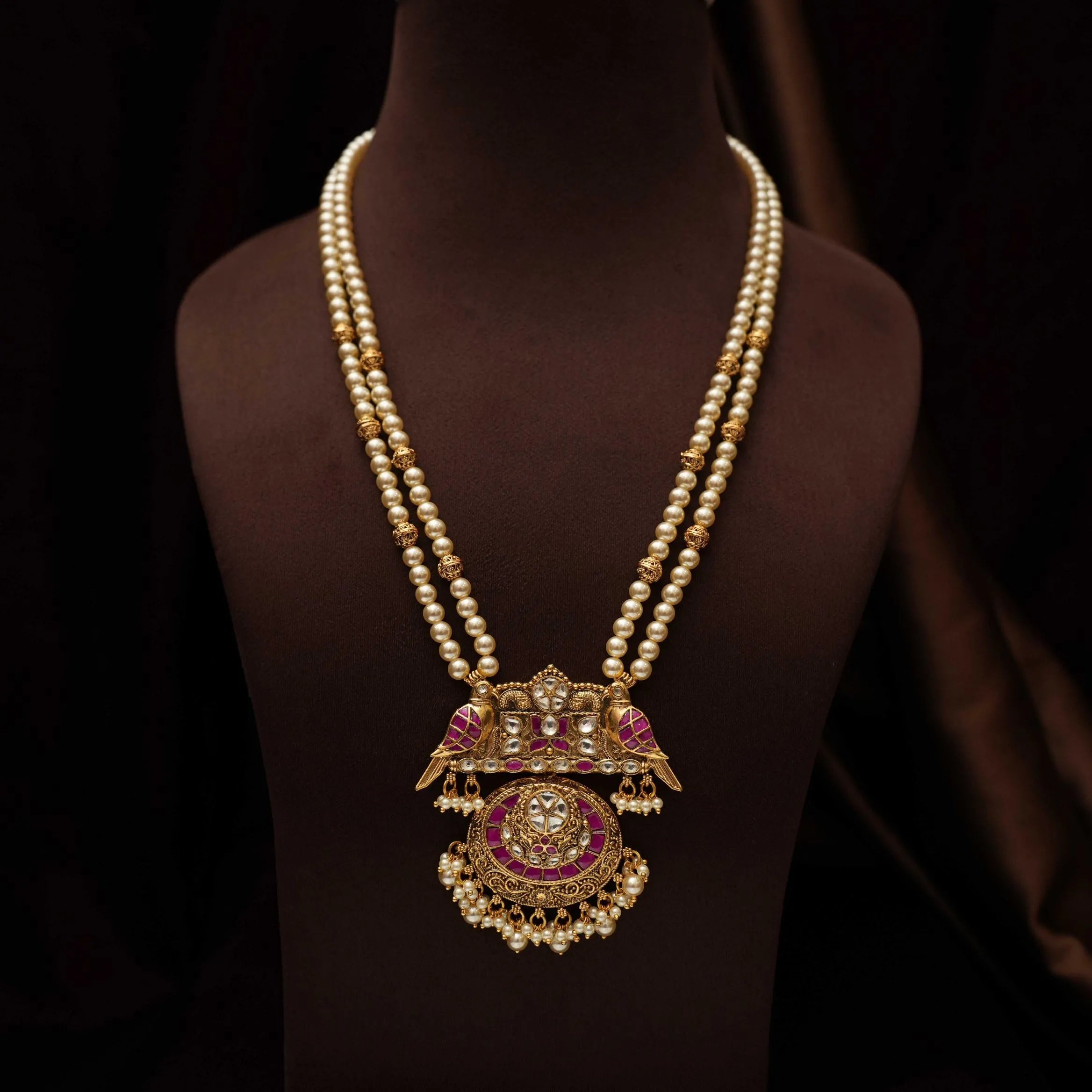 Namya Antique Pearl Necklace