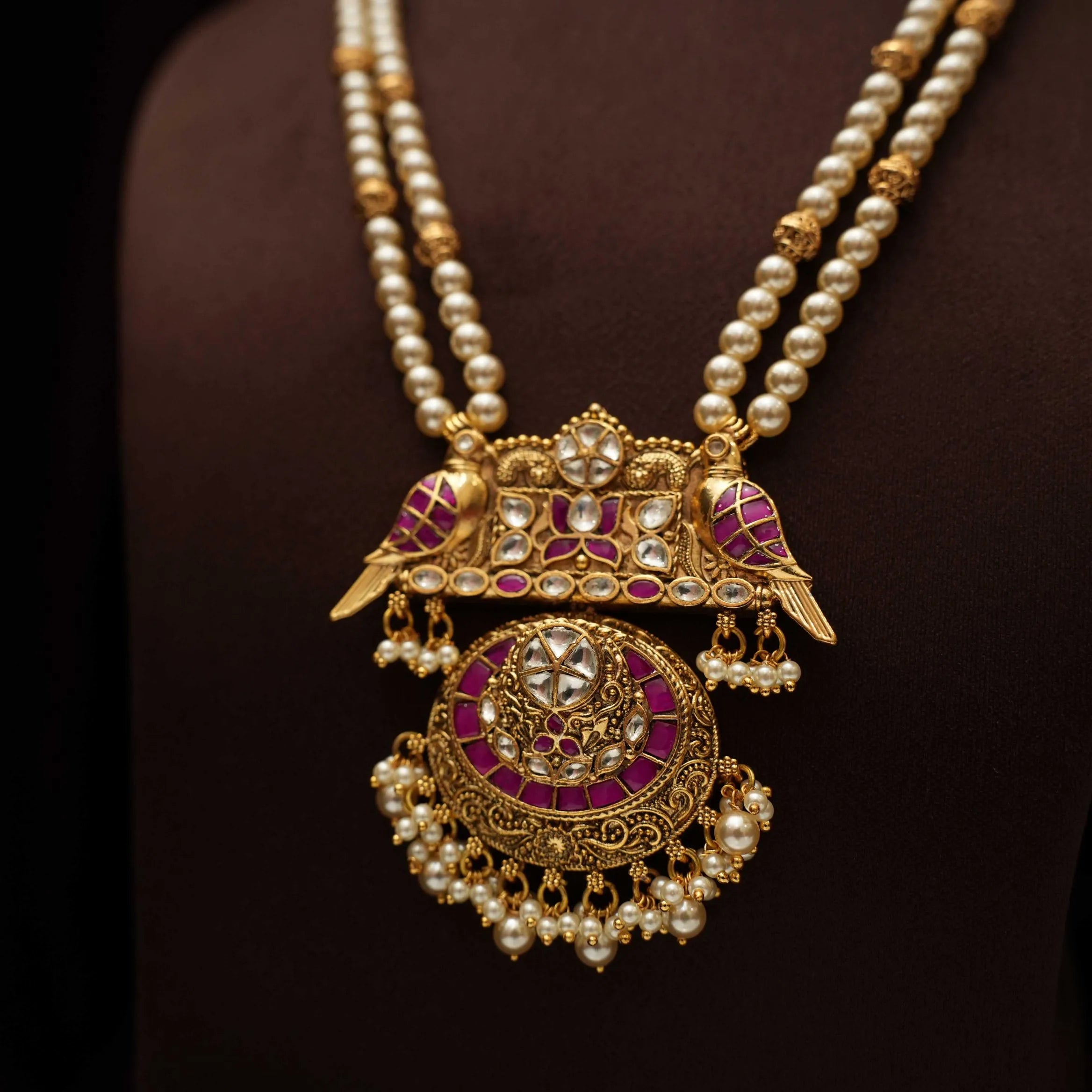 Namya Antique Pearl Necklace