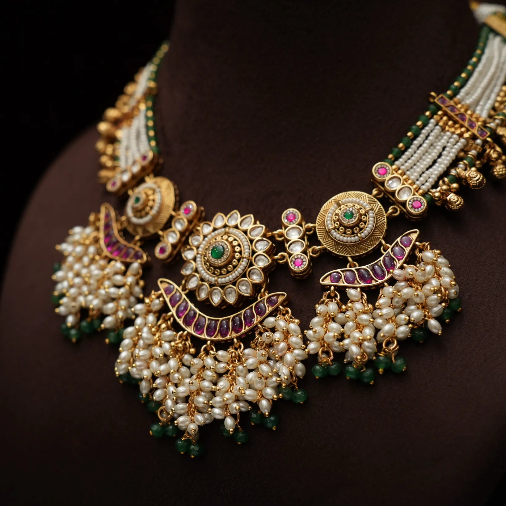Nanthiya Polki Choker