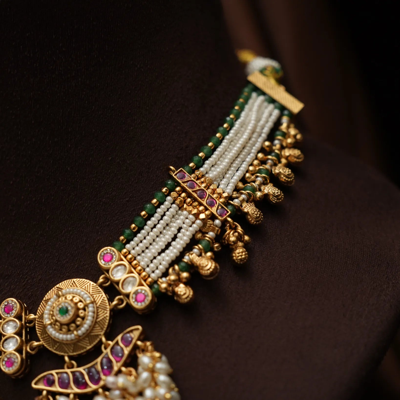 Nanthiya Polki Choker