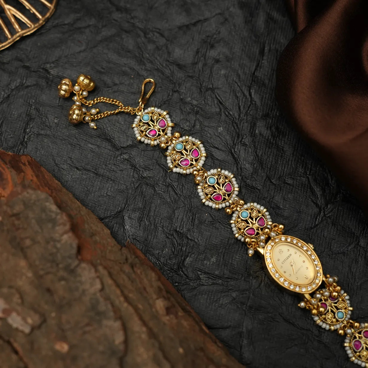Narmada Polki Watch