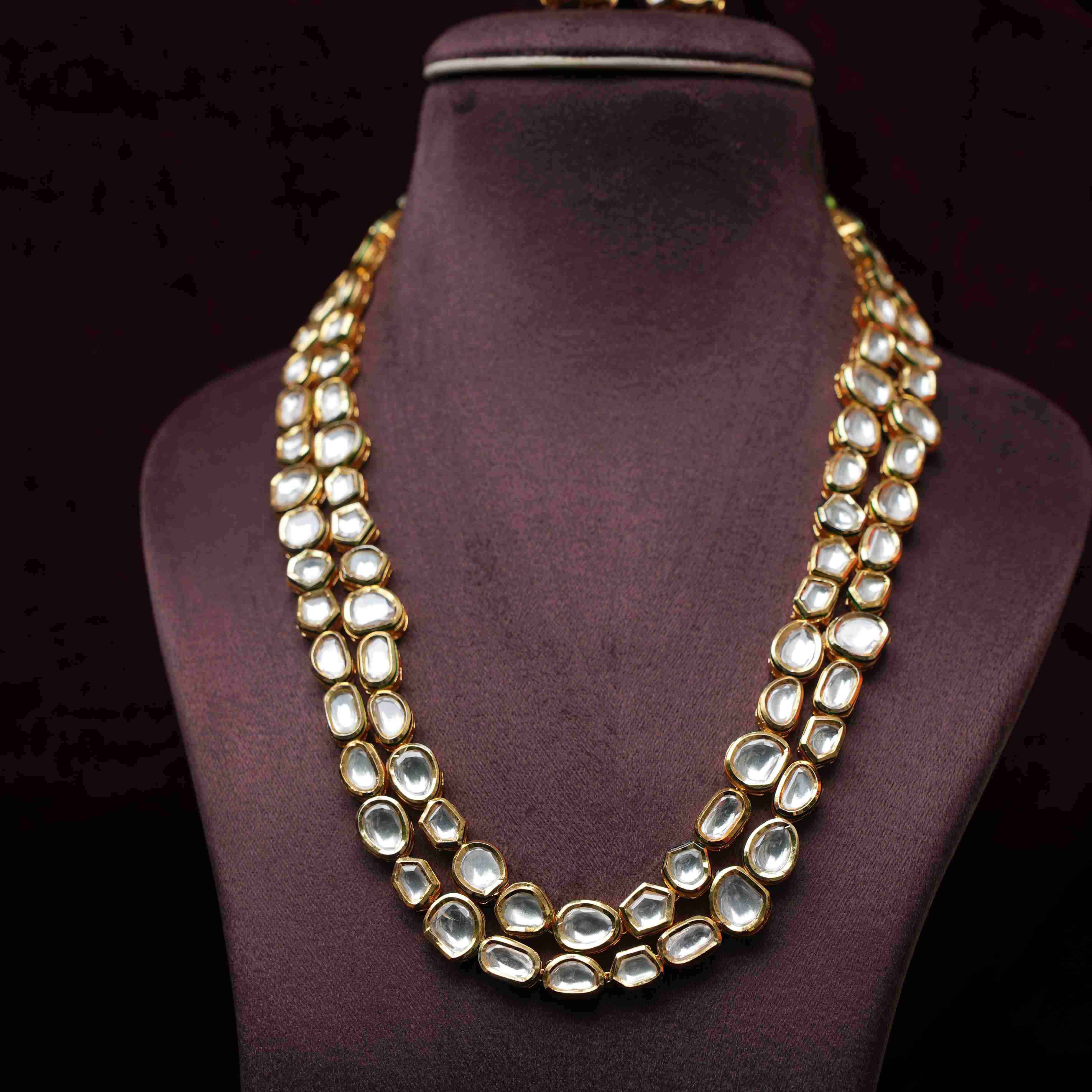 Navisha Layered Kundan Necklace