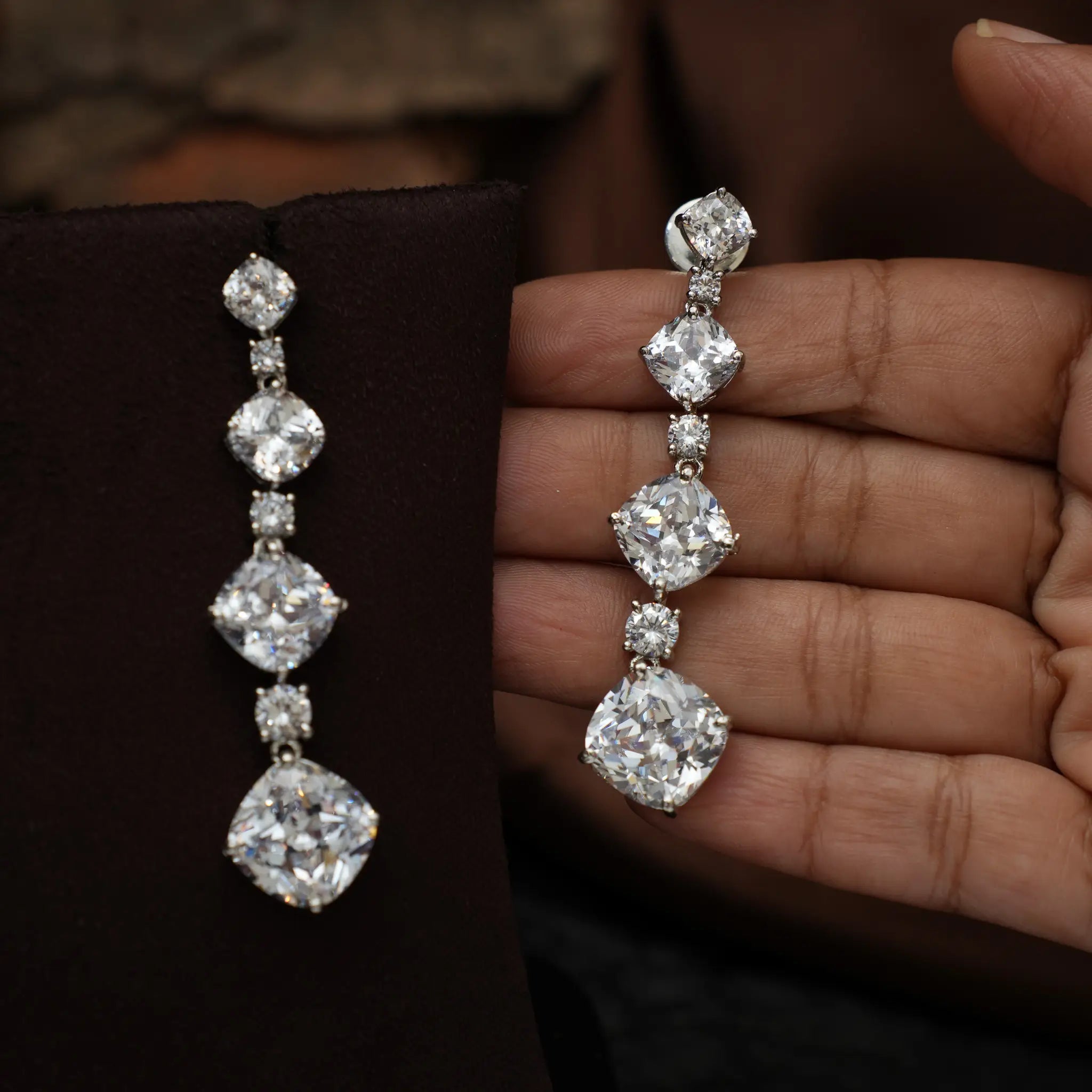 Navya Zircon Earrings