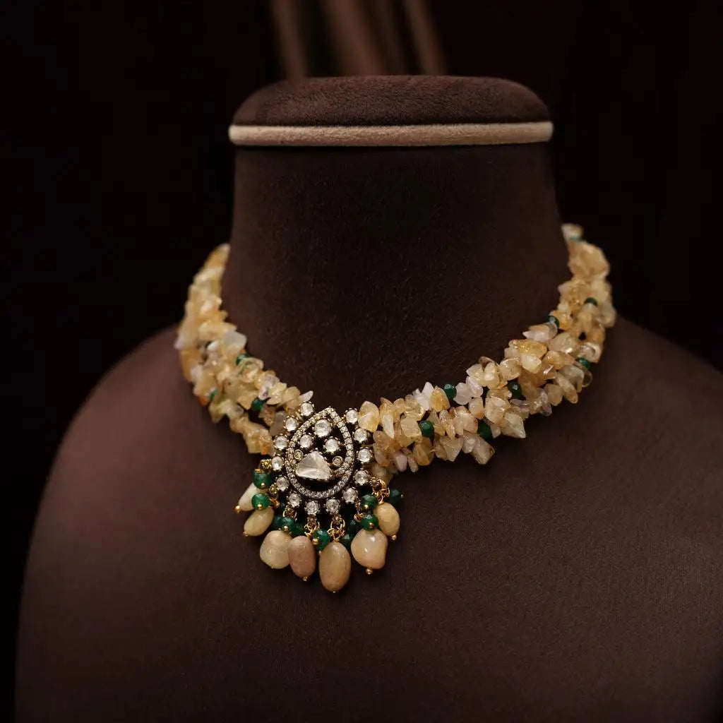 Nayana Beaded Victorian Choker