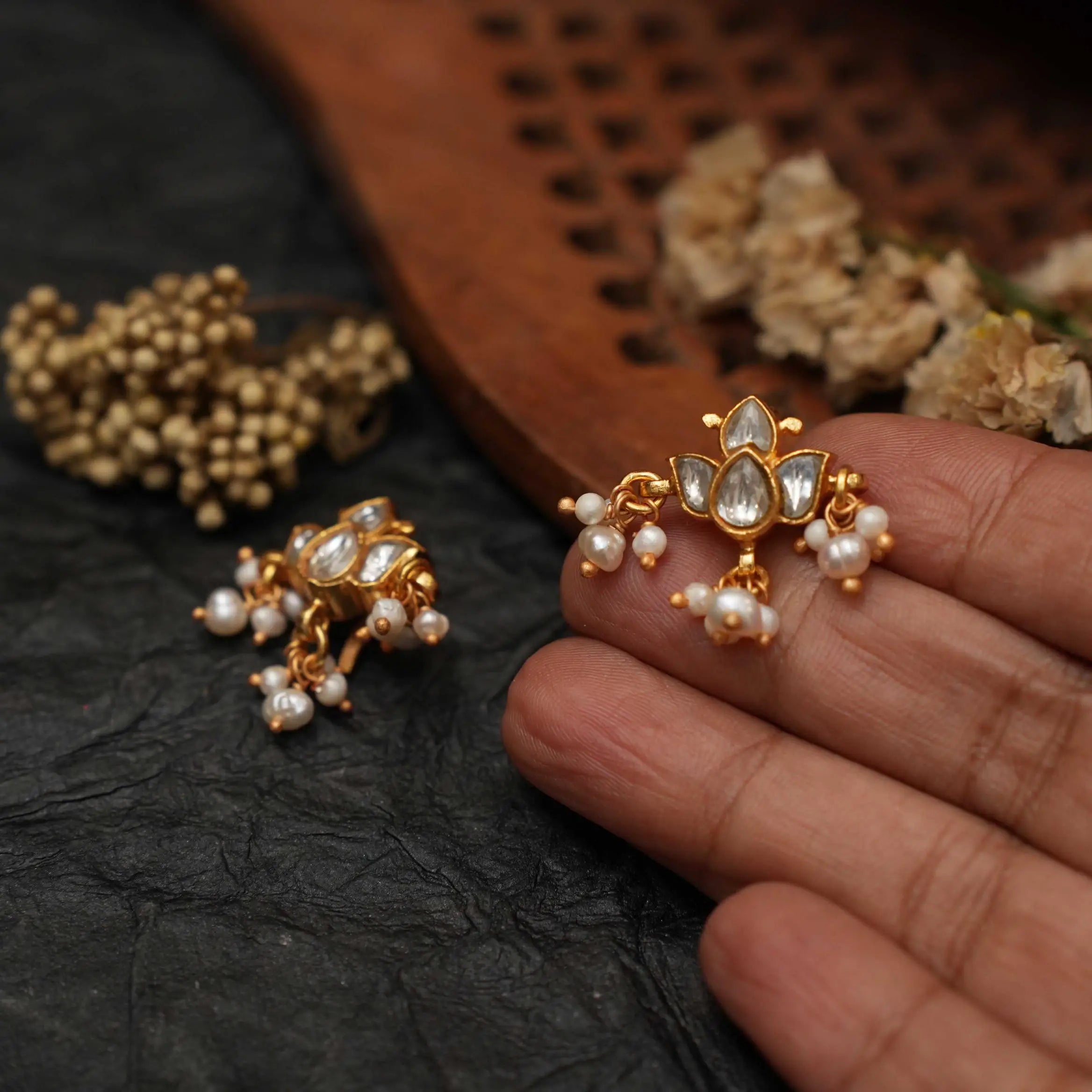 Nayana Silver Bugadi Ear Cuff - Elisa