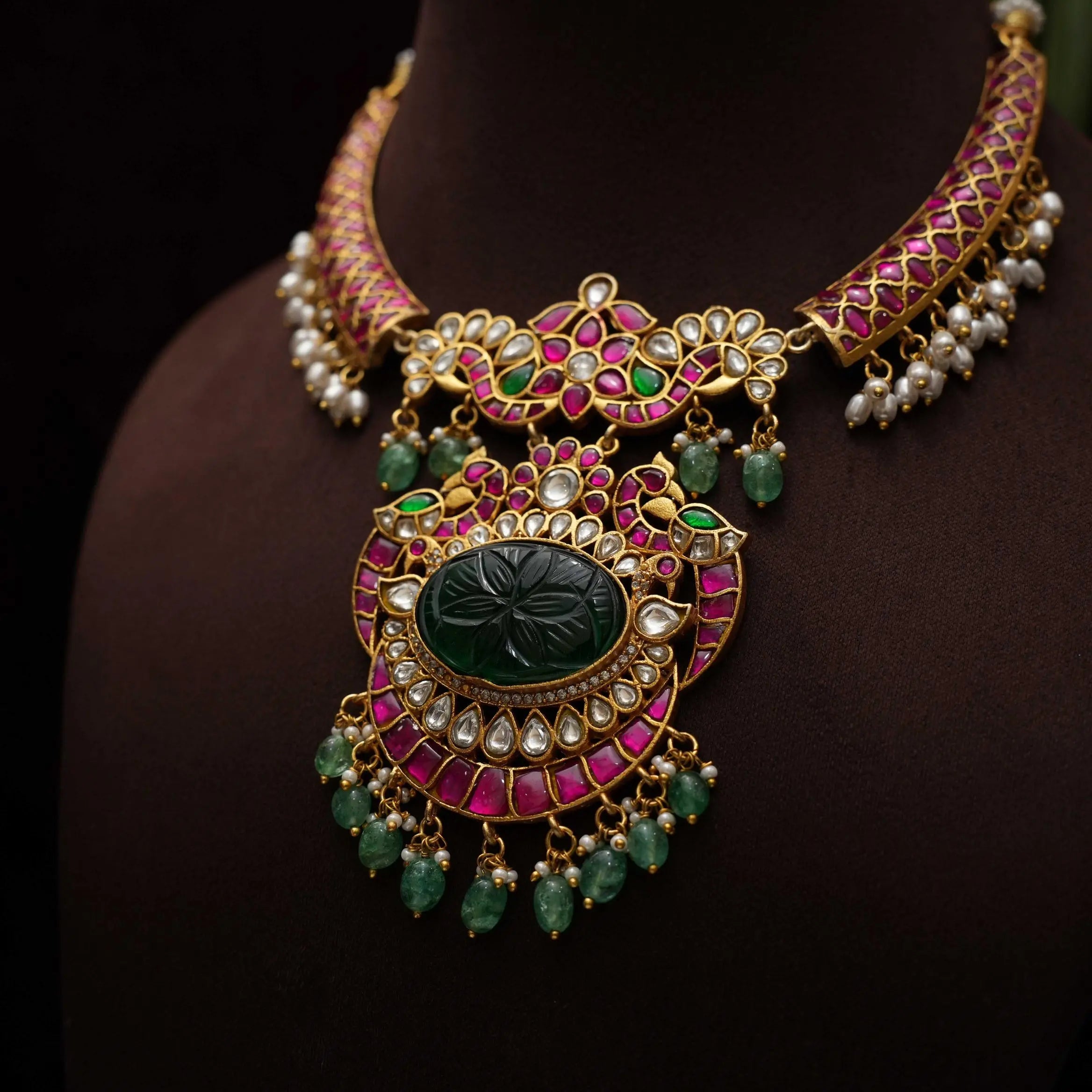 Netri Polki Hasli Necklace