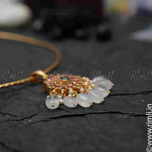 Jyoti Silver Reversible Necklace - Rimli Boutique
