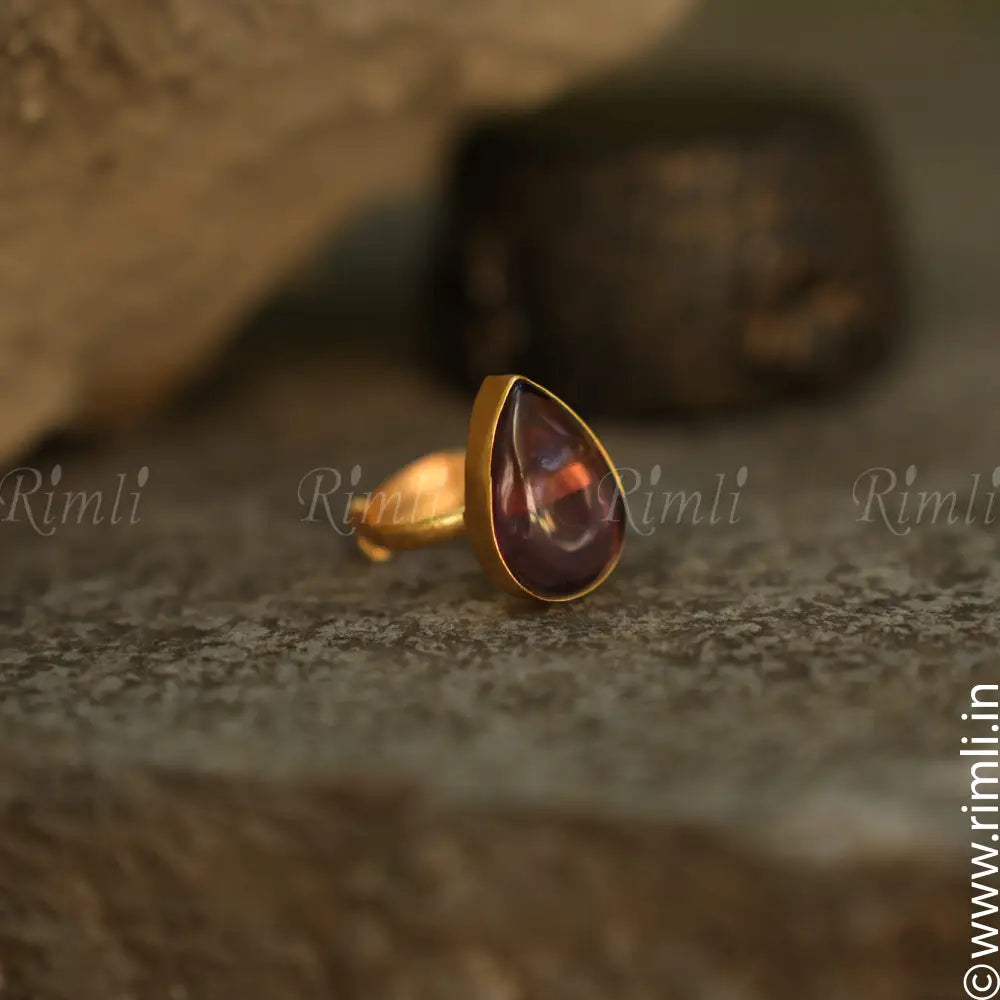 Agira Ring - Brown - Rimli Boutique