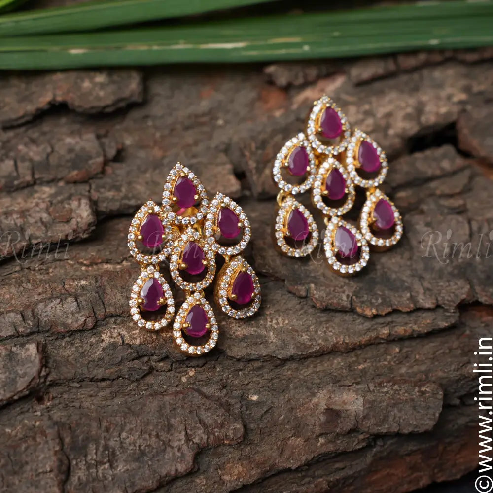 Mridula Silver Earrings - Rimli Boutique