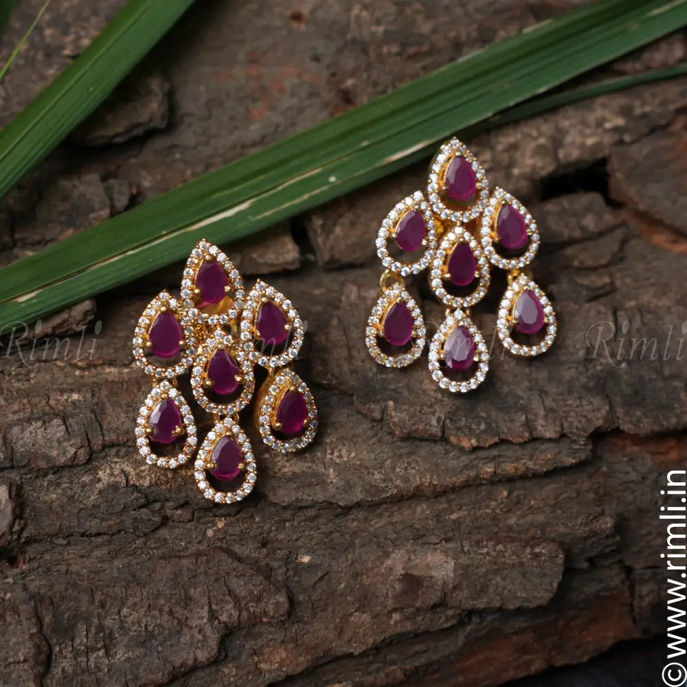 Mridula Silver Earrings - Rimli Boutique