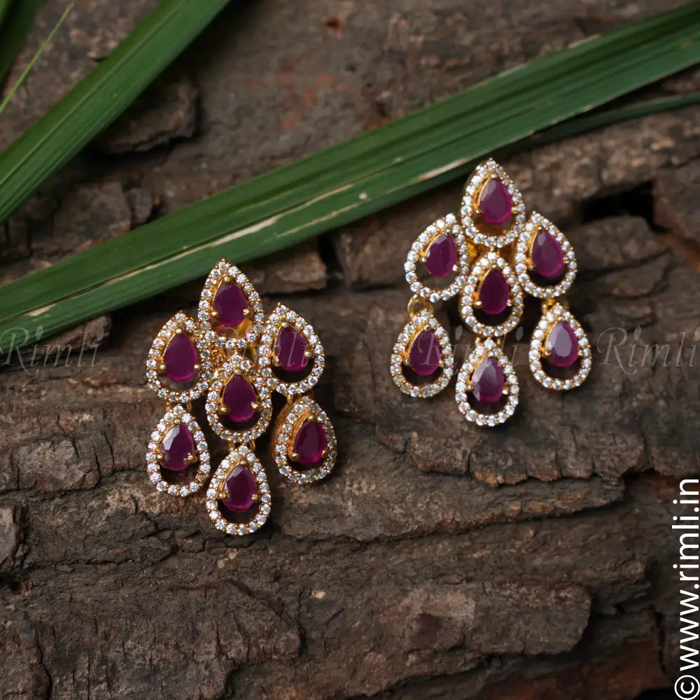 Mridula Silver Earrings - Rimli Boutique