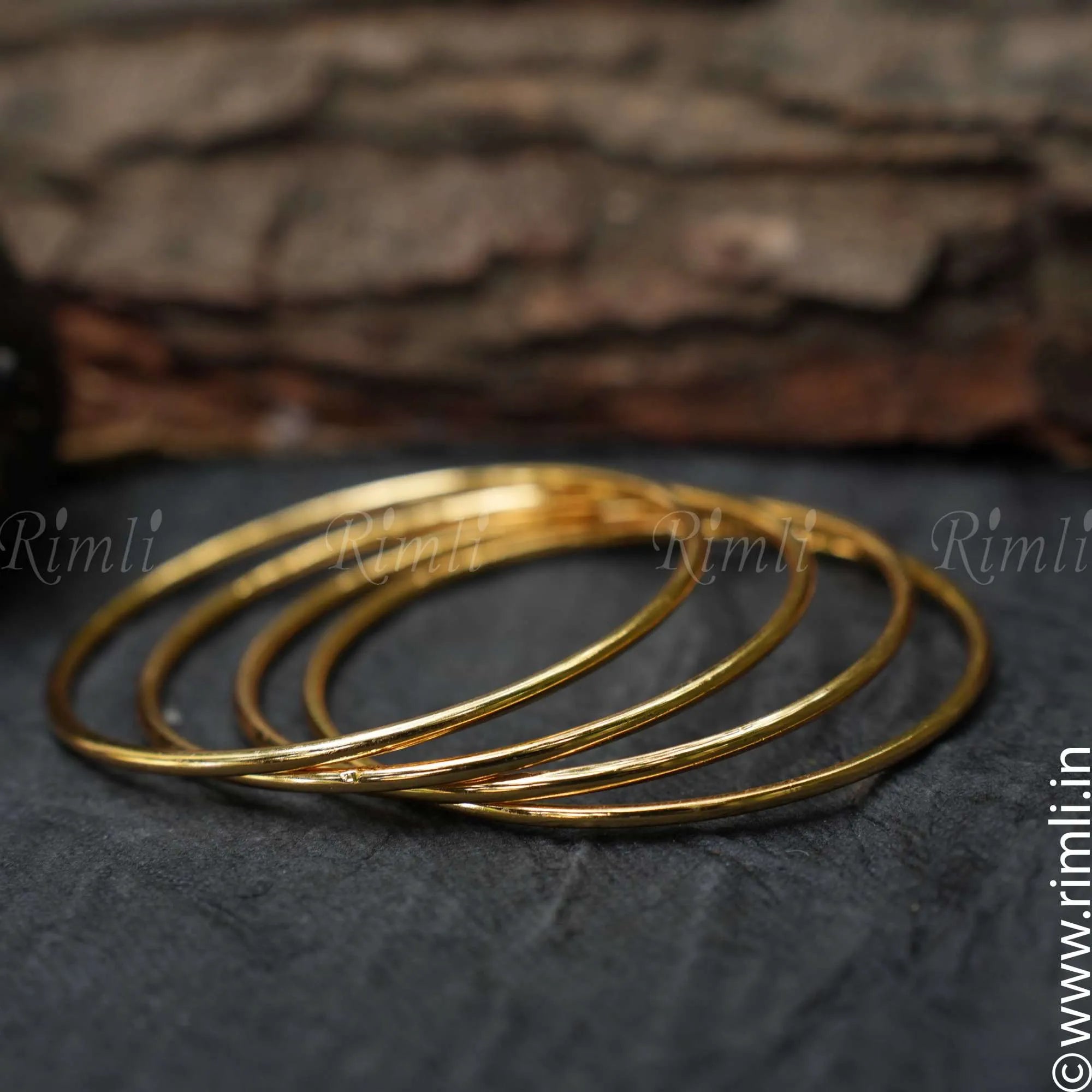 Casual Plain Bangles - Rimli Boutique