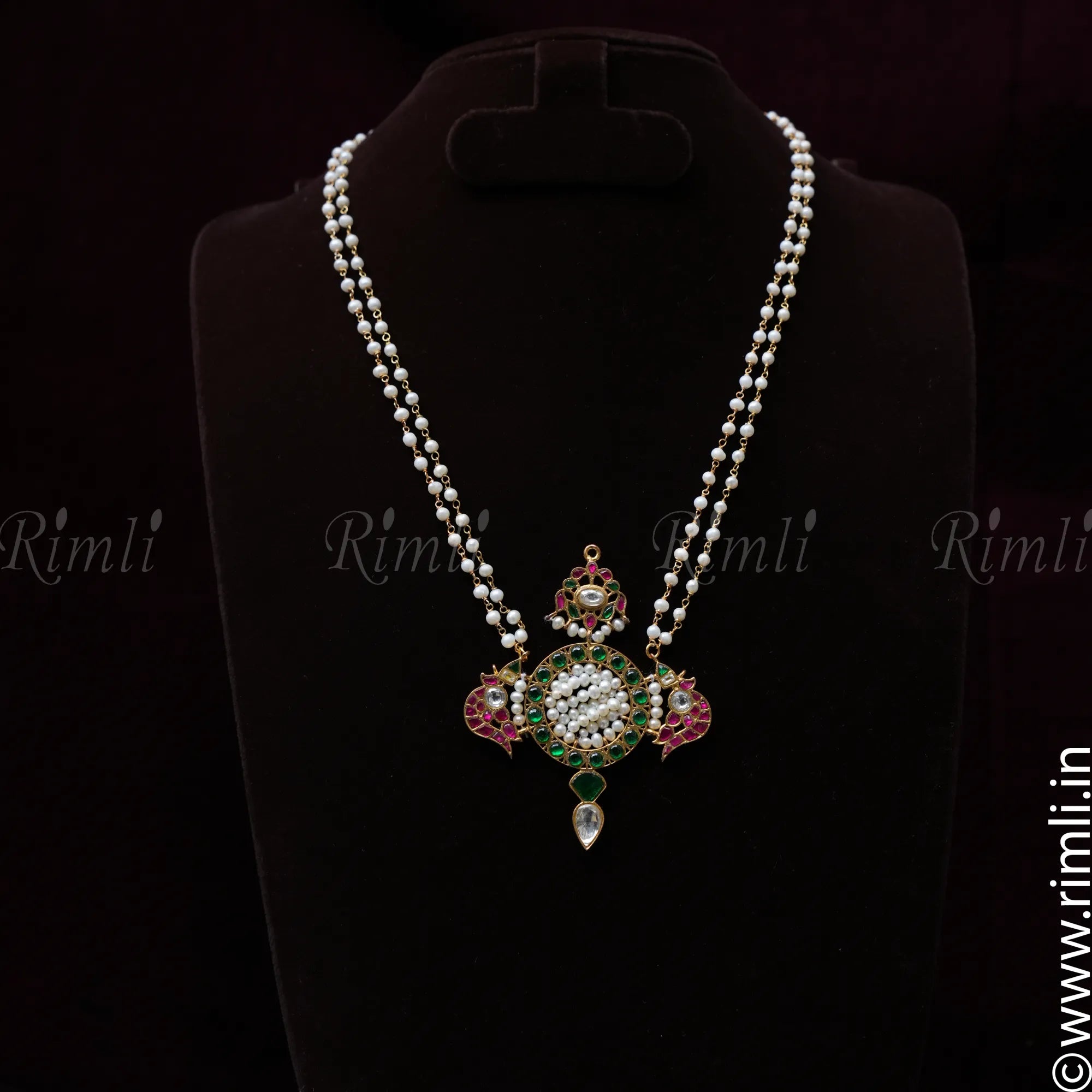 Dia Silver Pearl Chain - Rimli Boutique