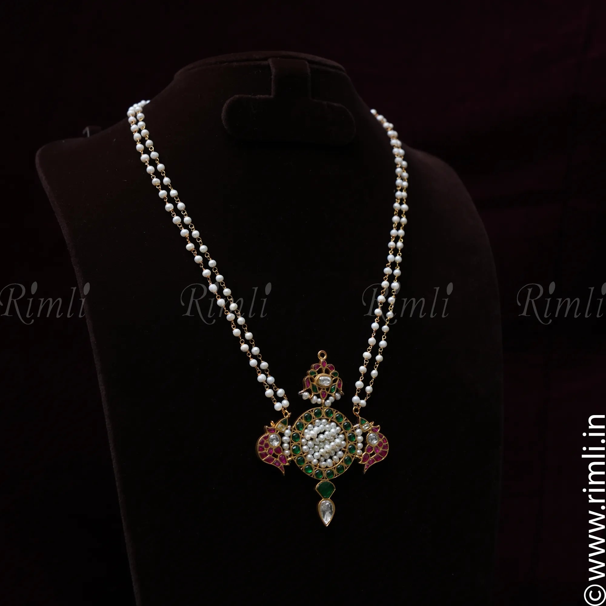 Dia Silver Pearl Chain - Rimli Boutique