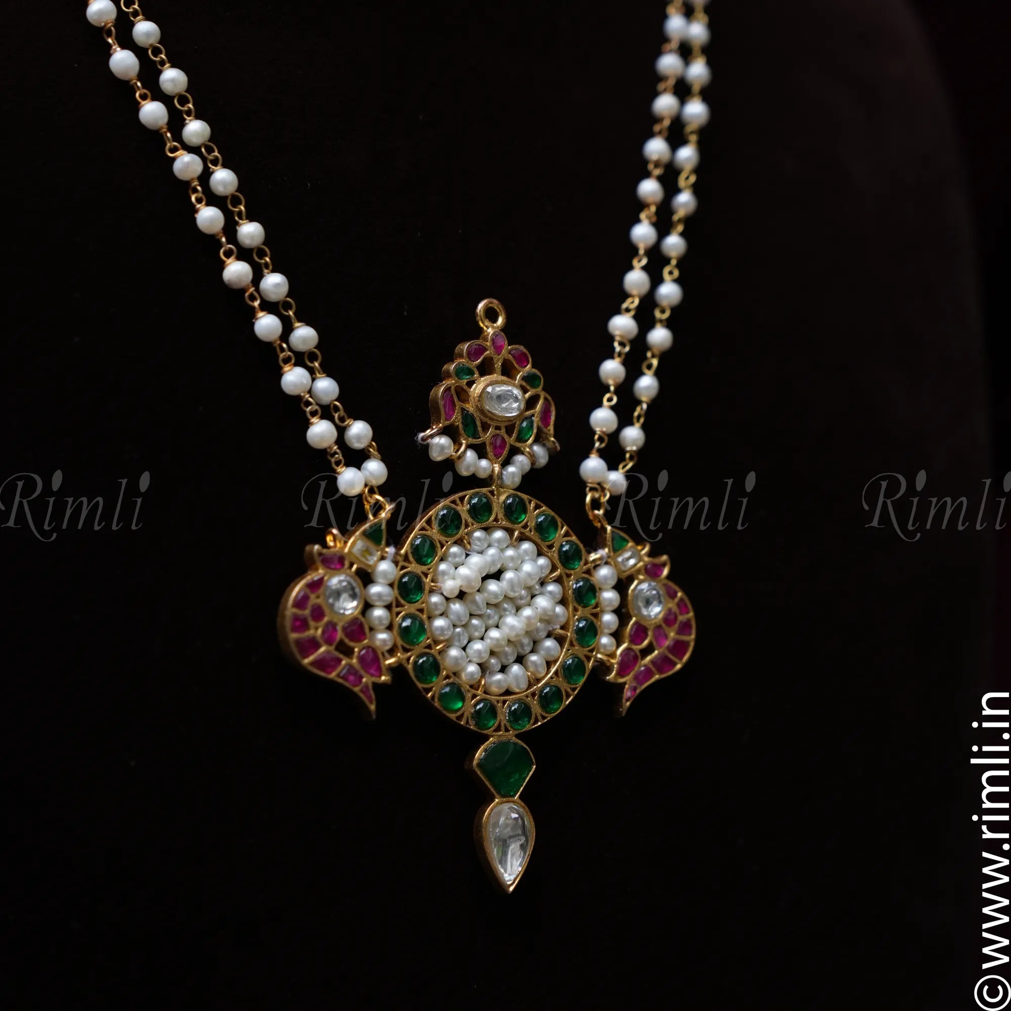 Dia Silver Pearl Chain - Rimli Boutique