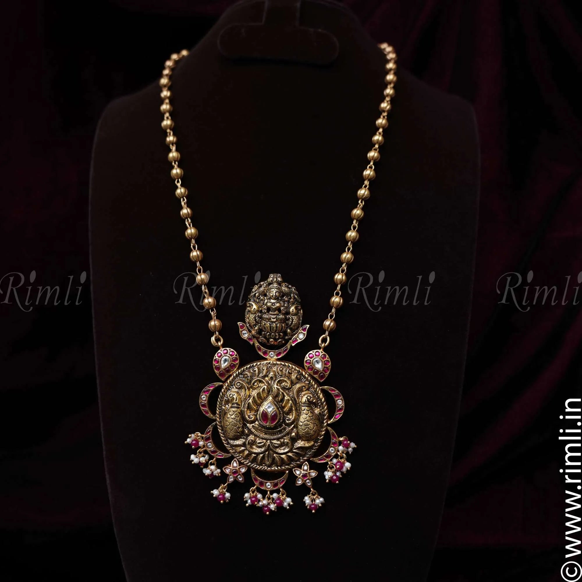 Indra Silver Necklace - Rimli Boutique