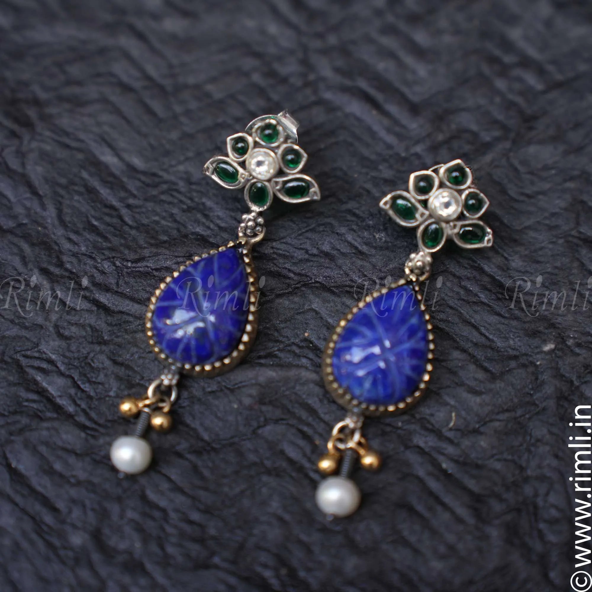 Shoba Silver Earrings - Rimli Boutique