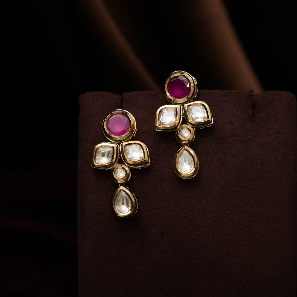 Niddhi Beaded Kundan Necklace