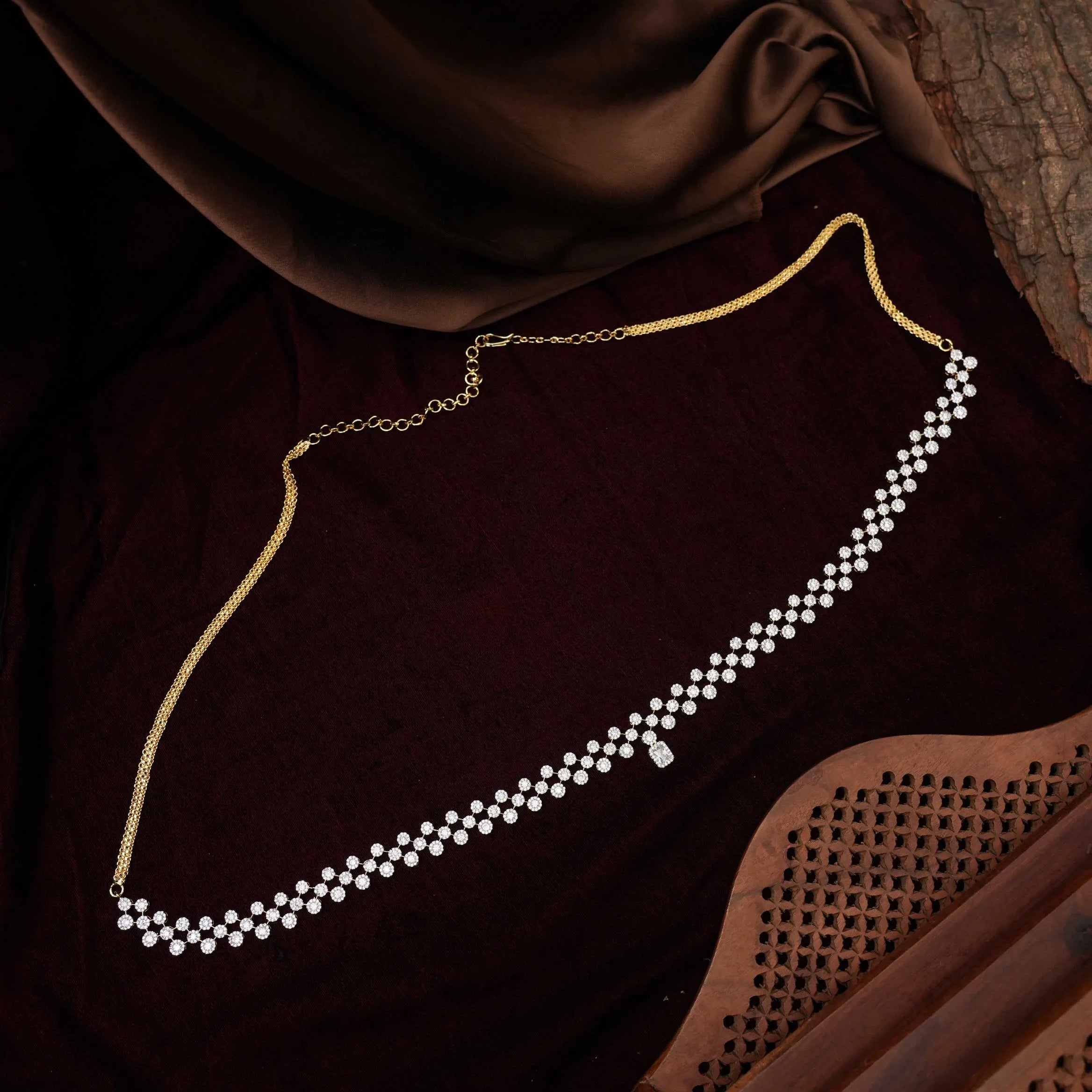 Niddhi Zircon Hip Belt