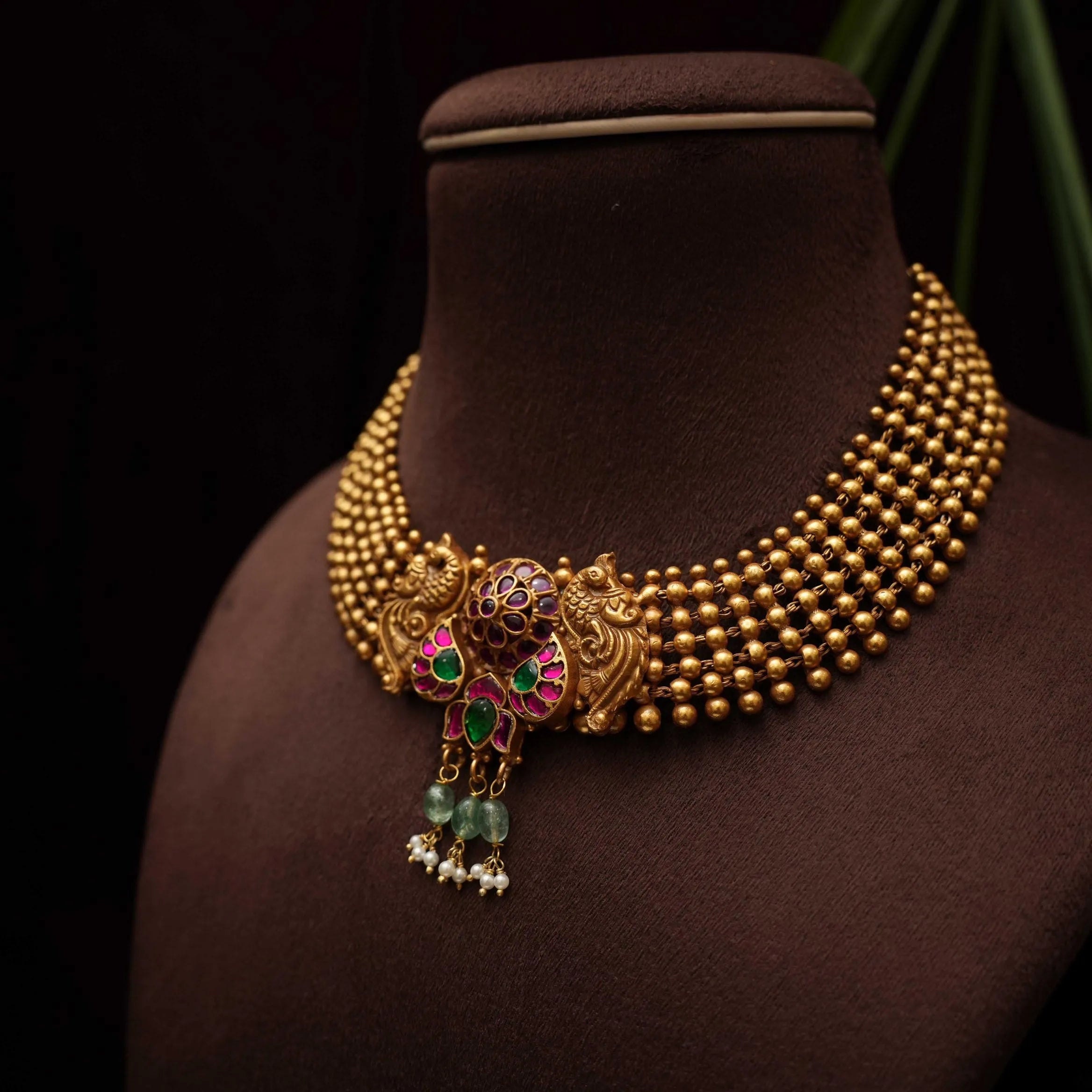 Nidhi Silver Necklace