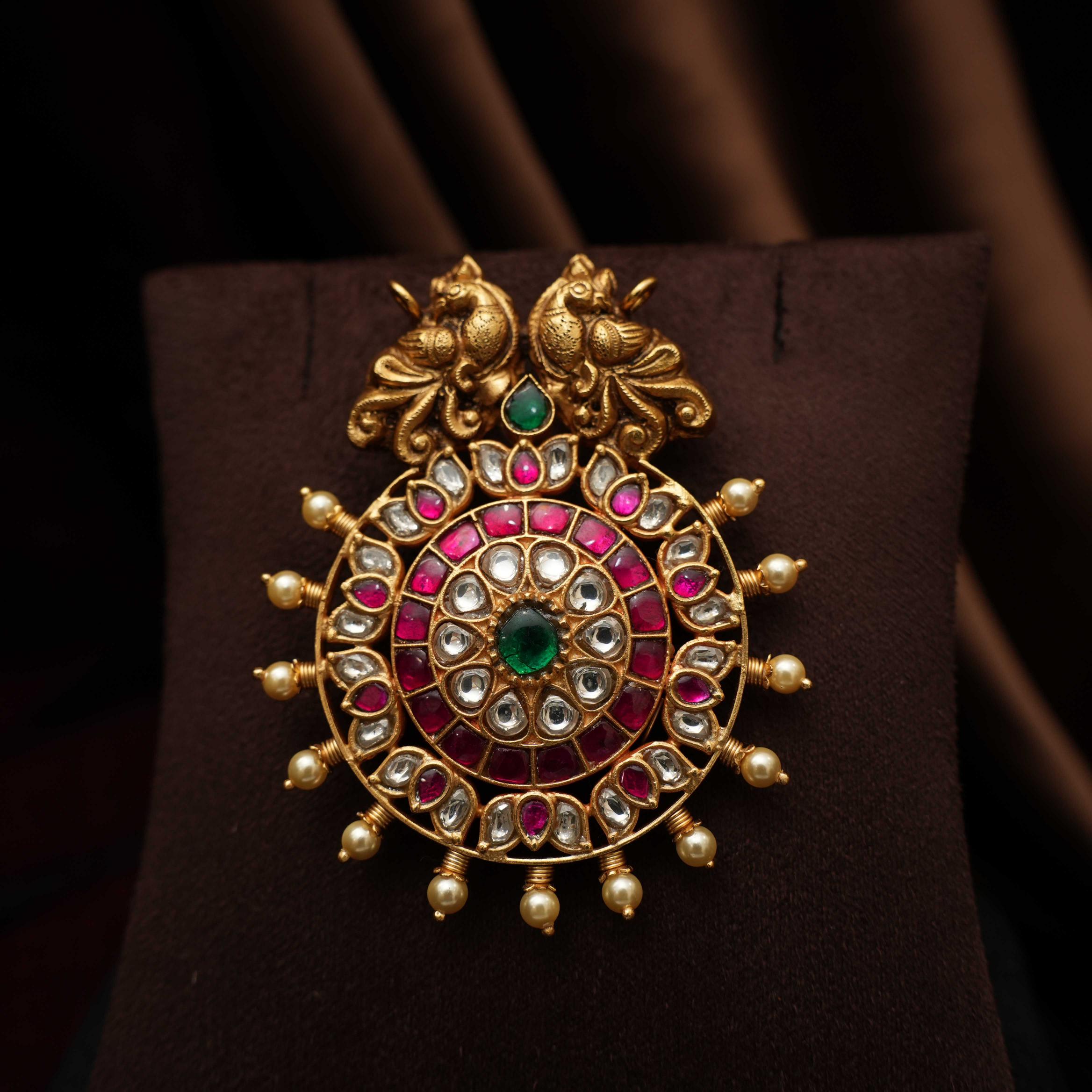 Niharika Silver Pendant
