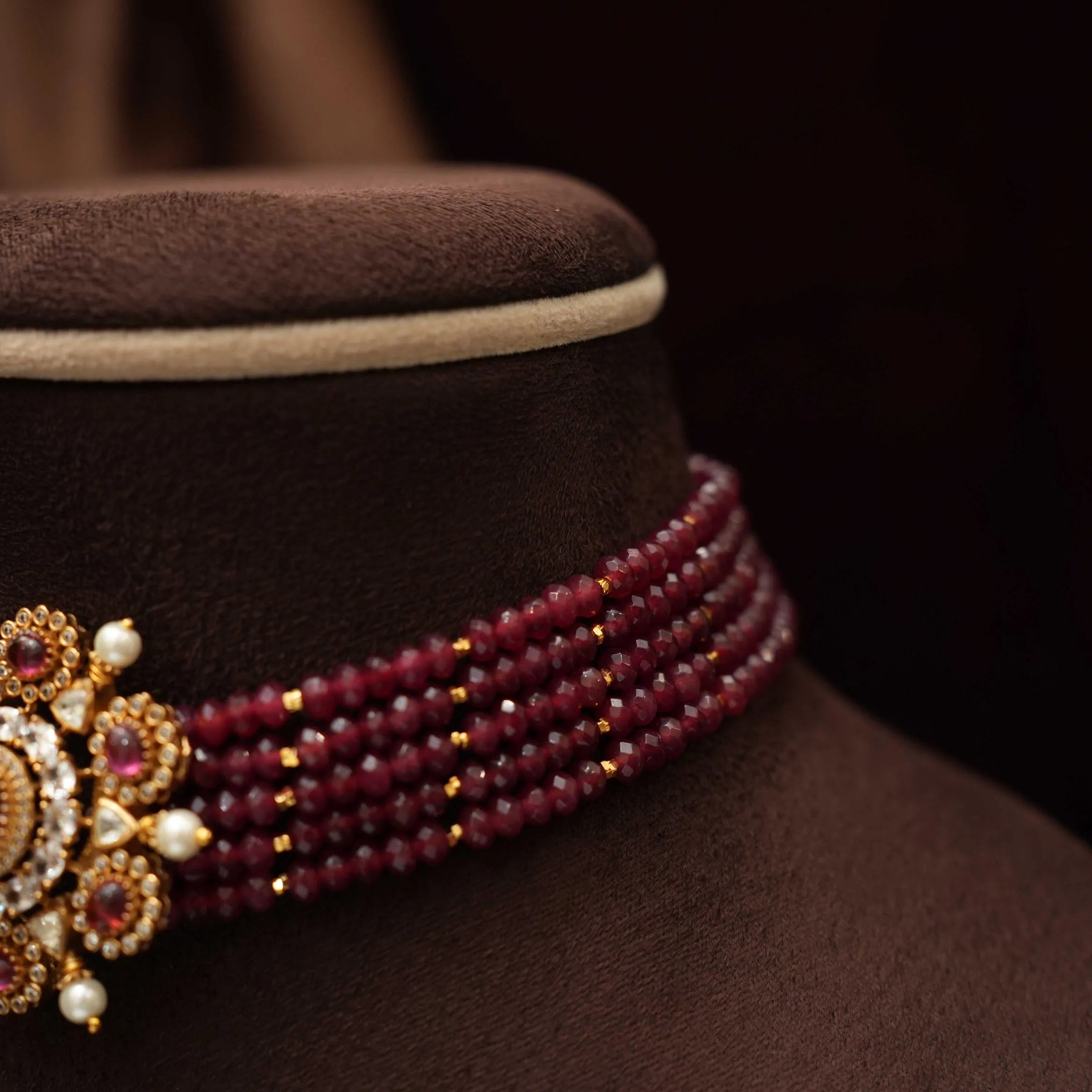 Nirali Beaded Choker - Malia