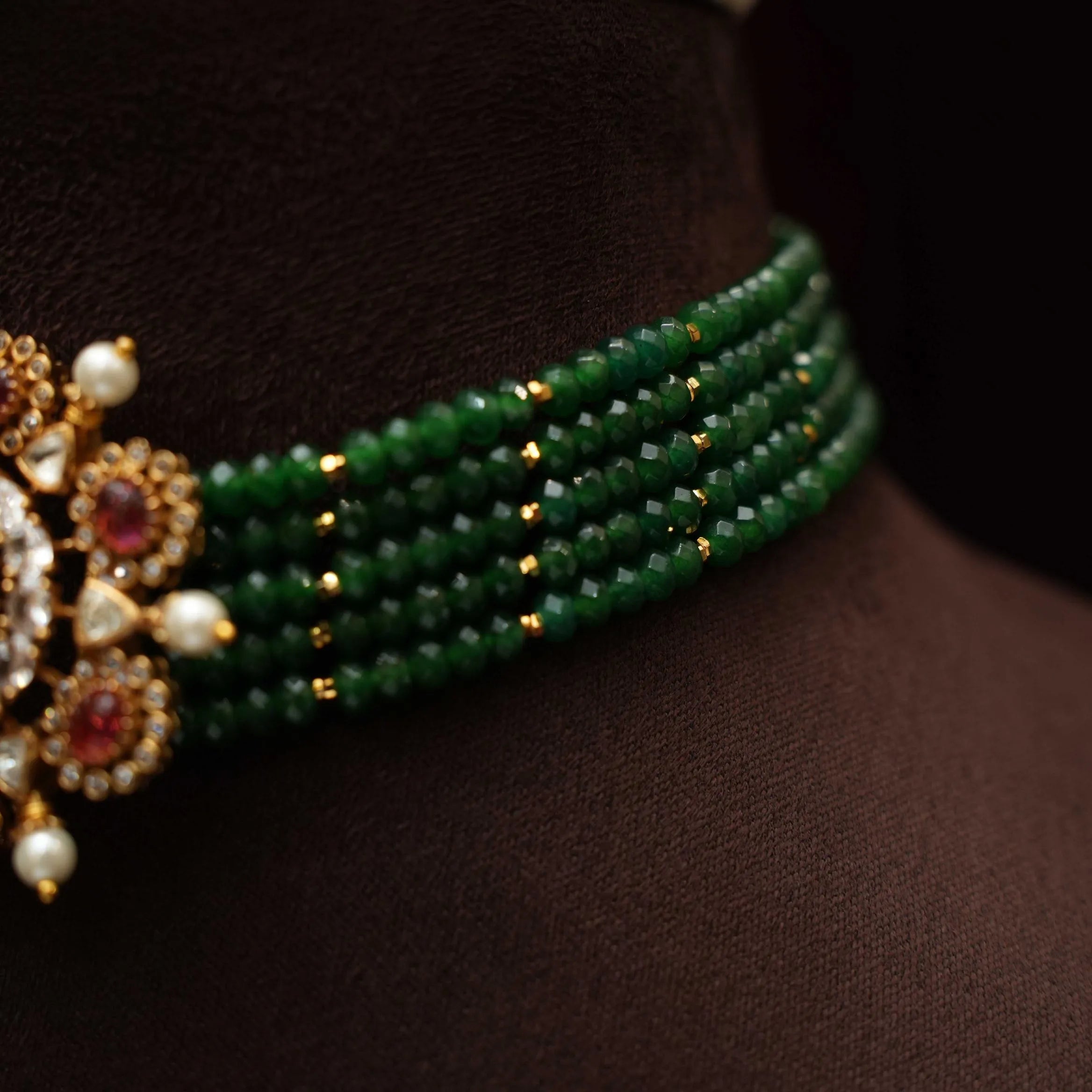 Nirali Beaded Choker - Rina