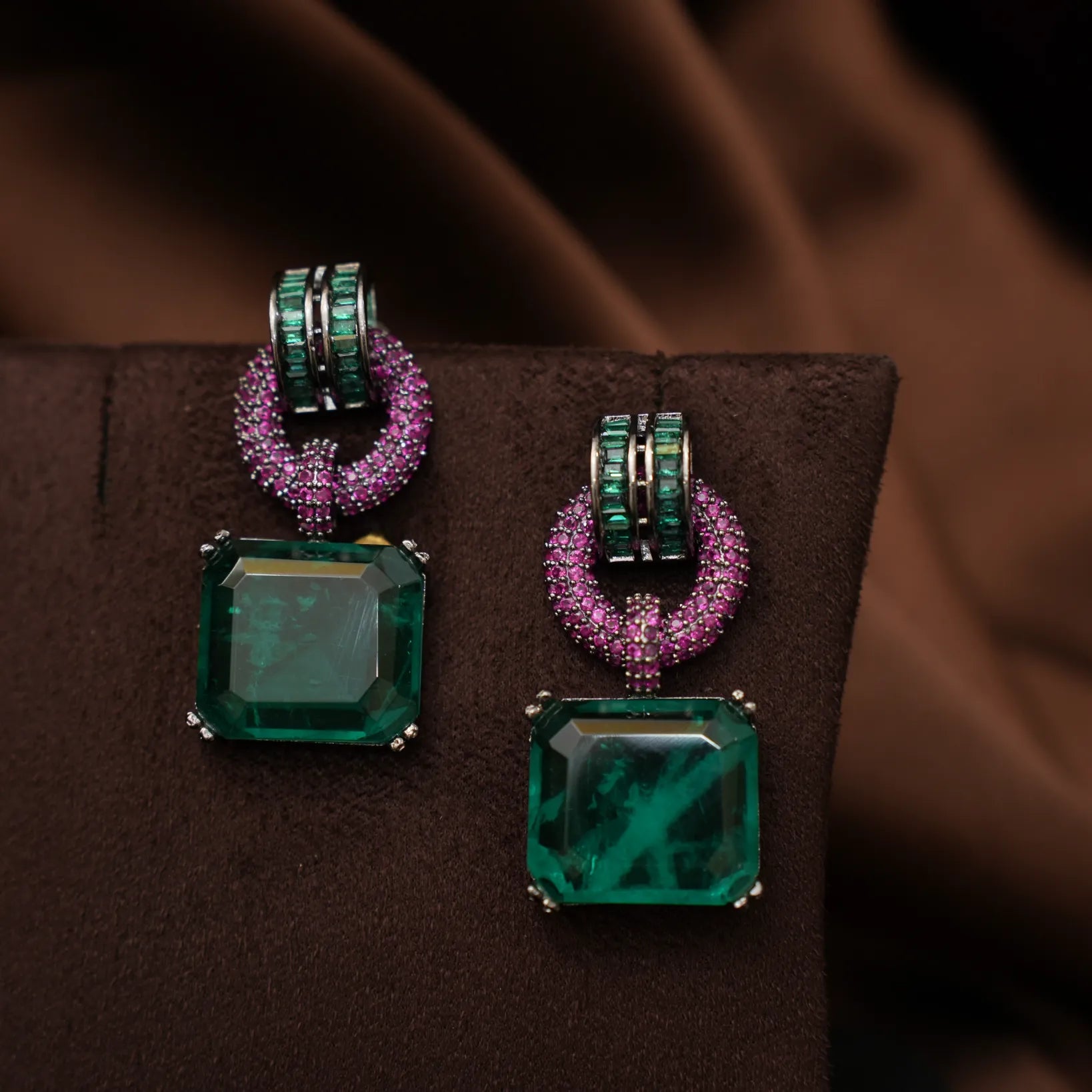 Nirali Zircon Hasli Necklace Set